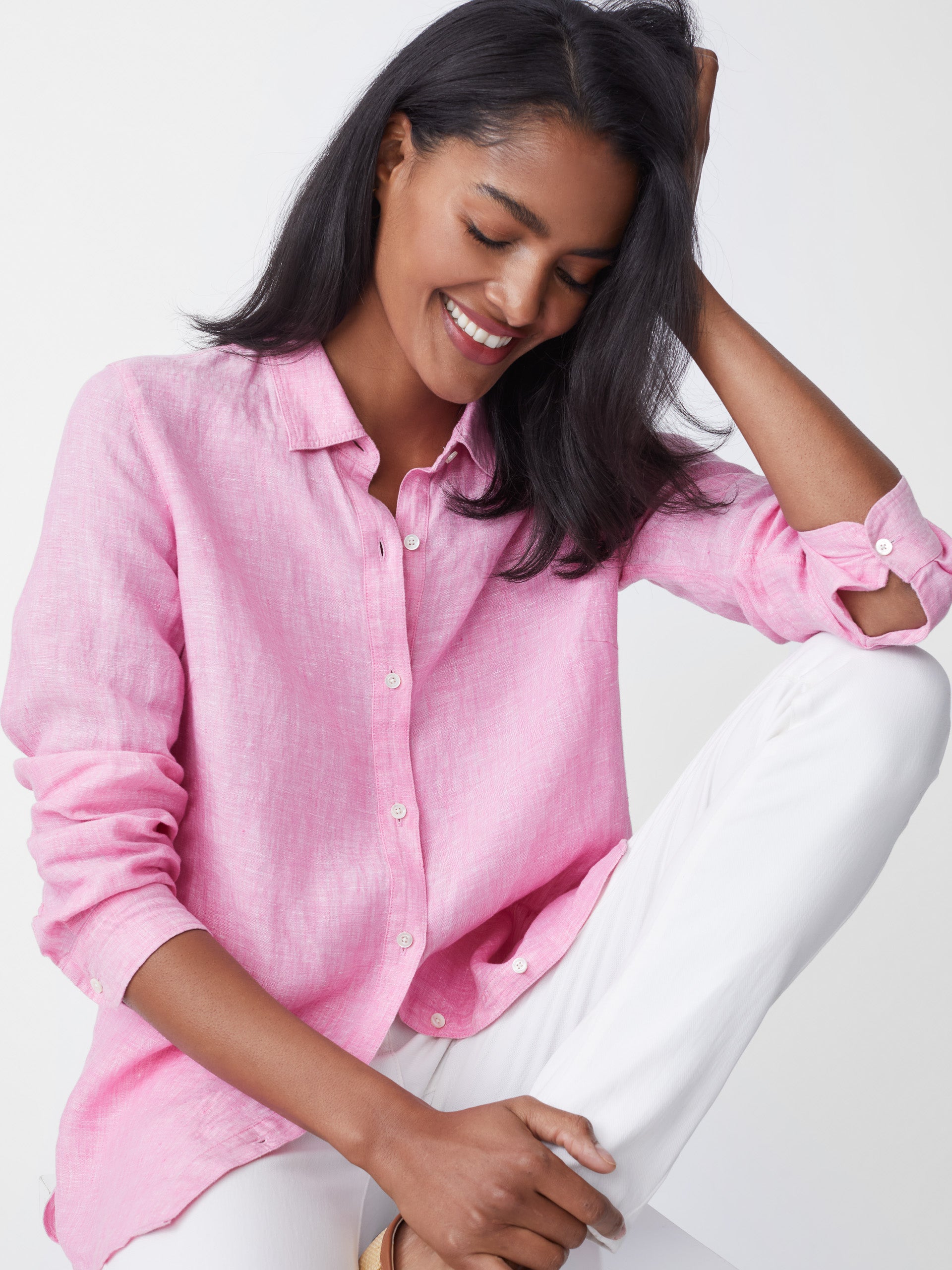 Britt Linen Shirt-New Feature DemoNew Feature Demo