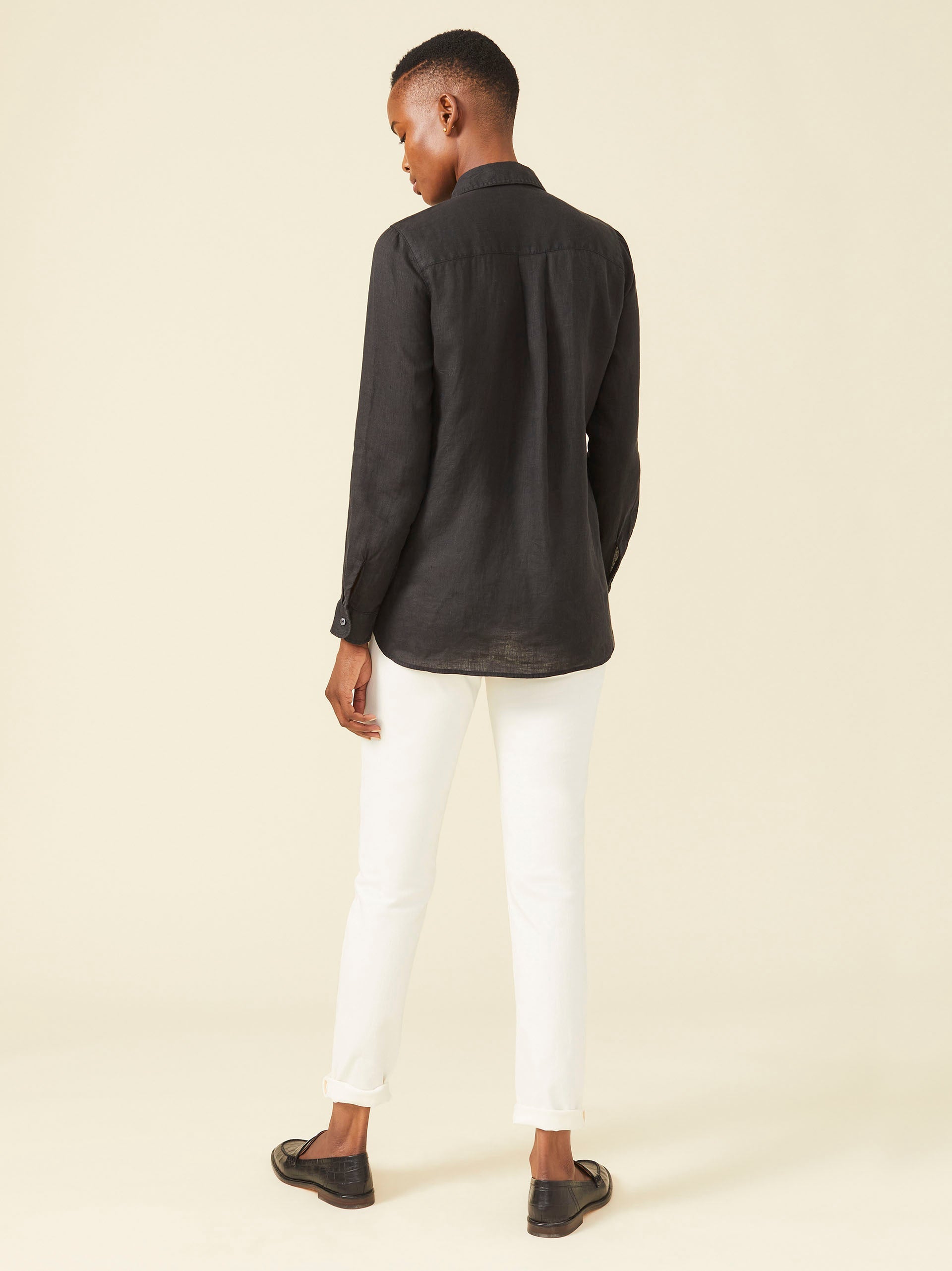 Britt Linen Shirt-New Feature DemoNew Feature Demo