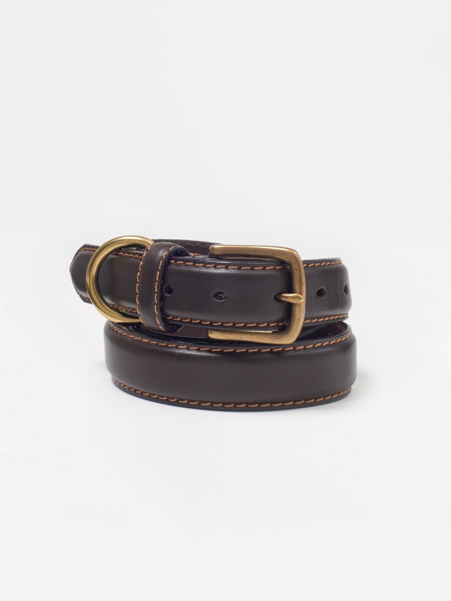 Dome Leather Belt-New Feature DemoNew Feature Demo