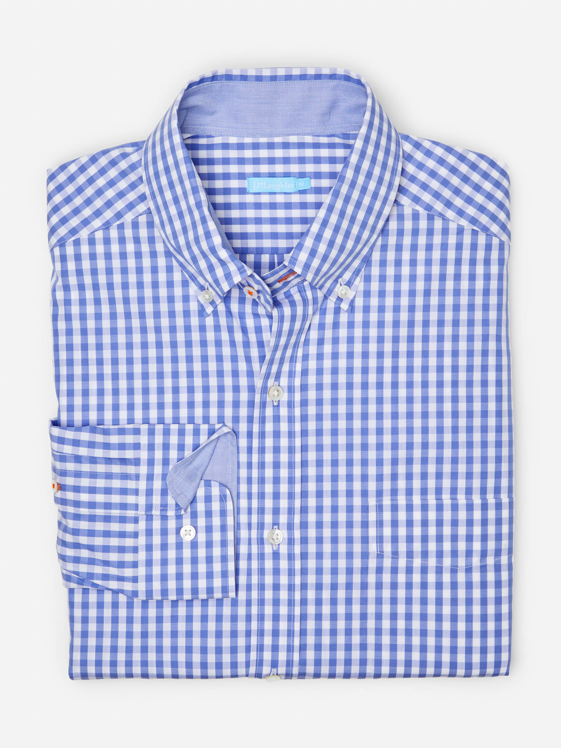 Collis Classic Fit Shirt in Gingham-New Feature DemoNew Feature Demo