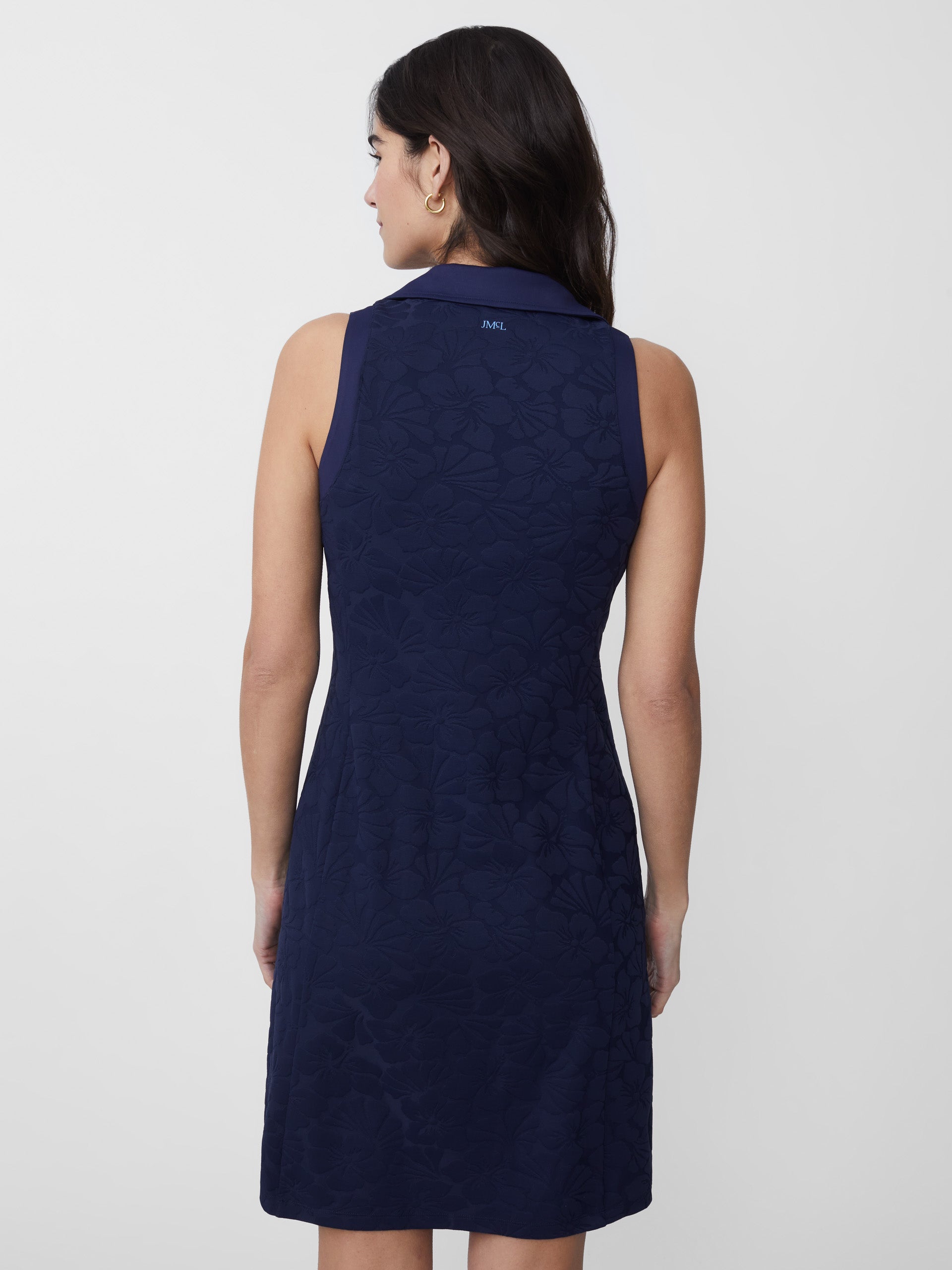 Daffy Dress in Beach Blossom Jacquard-New Feature DemoNew Feature Demo