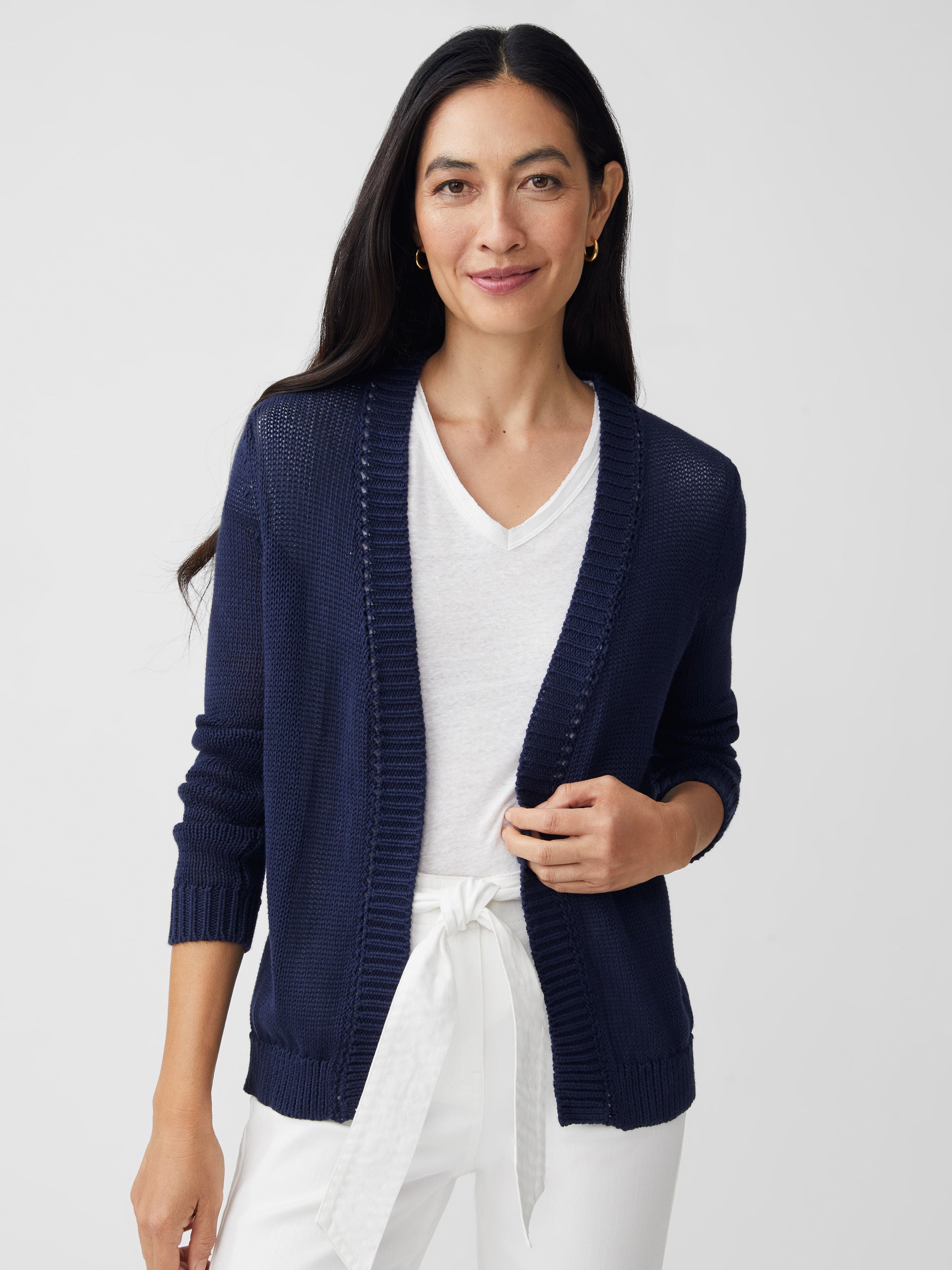 Dawn Linen Cardigan-New Feature DemoNew Feature Demo