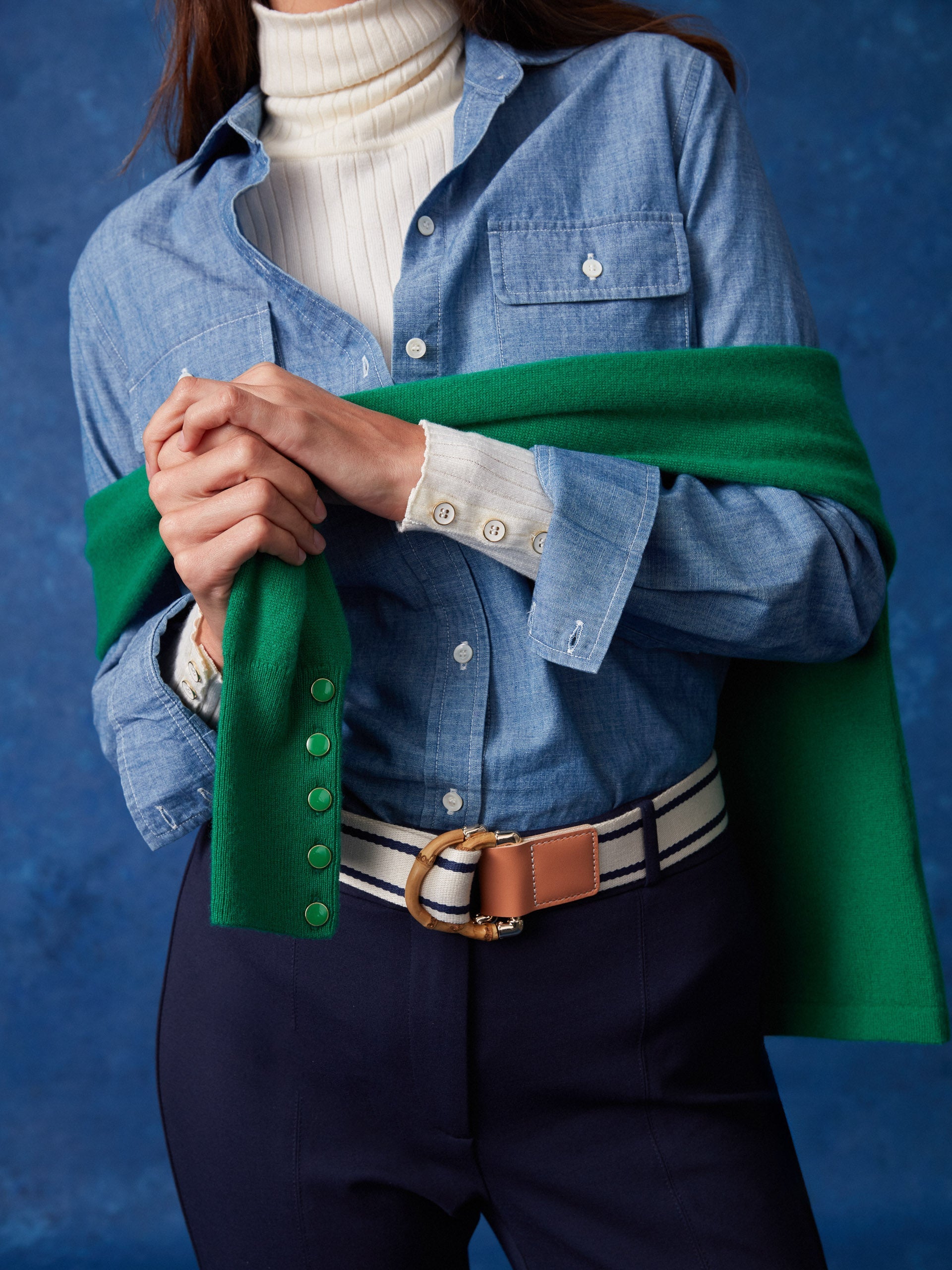 Dockside Belt in Stripe-New Feature DemoNew Feature Demo