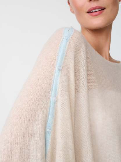 Doris Cashmere Poncho-New Feature DemoNew Feature Demo