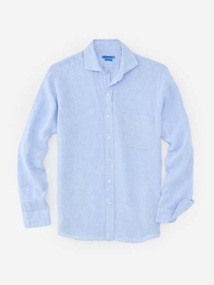 Drummond Modern Fit Linen Shirt-New Feature DemoNew Feature Demo