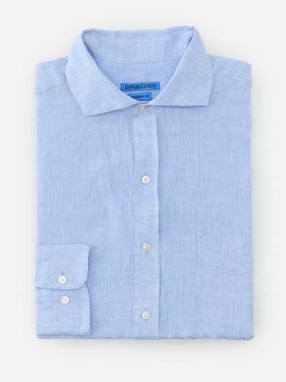 Drummond Modern Fit Linen Shirt-New Feature DemoNew Feature Demo