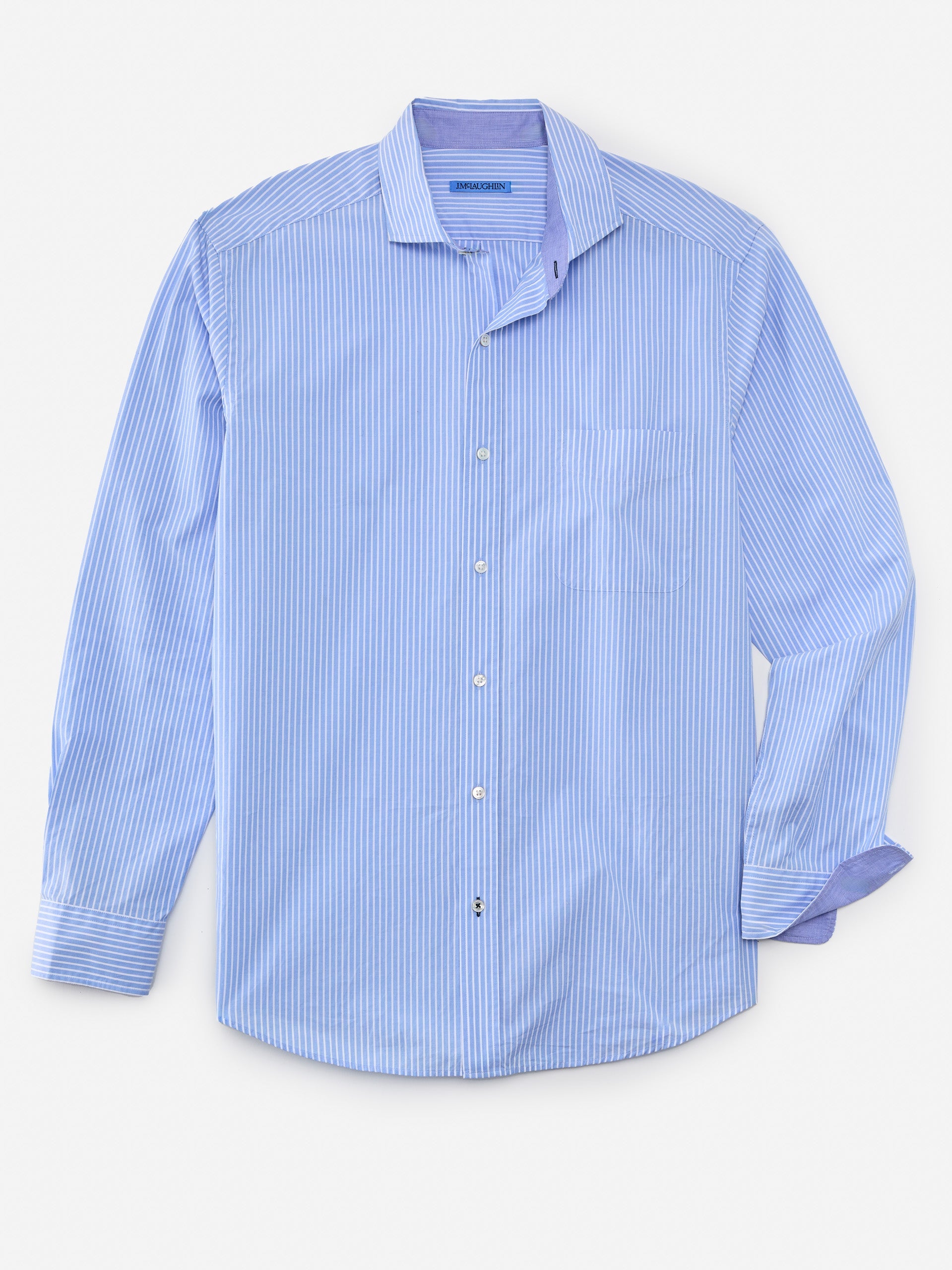 Drummond Classic Fit Shirt in Stripe-New Feature DemoNew Feature Demo