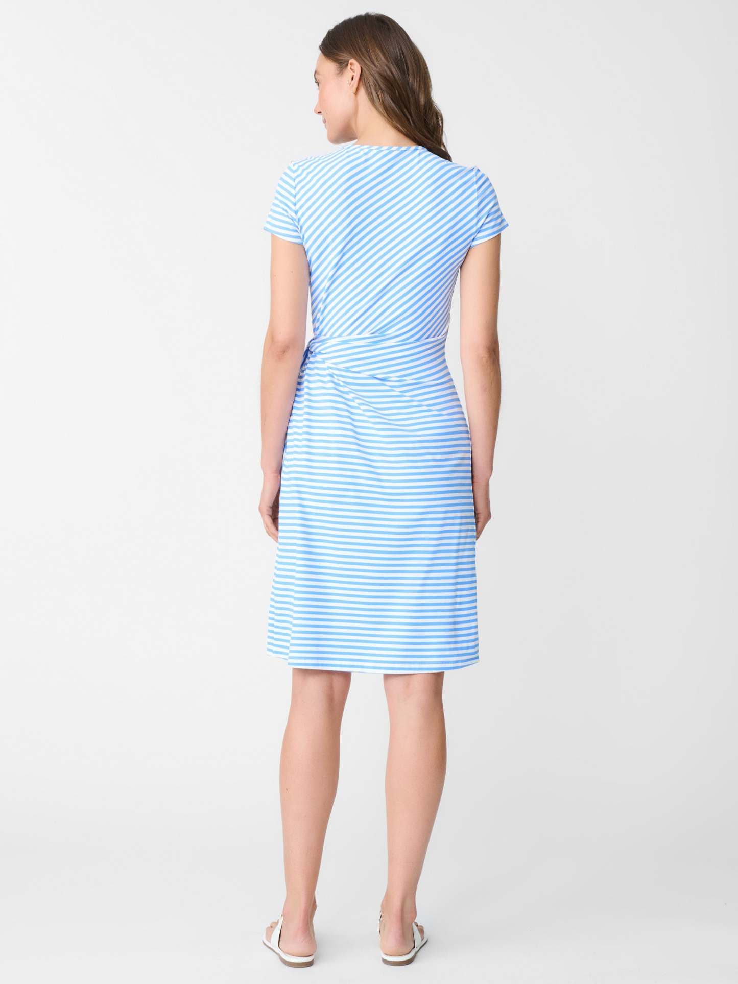 Elora Dress in Mini Bangle Stripe-New Feature DemoNew Feature Demo