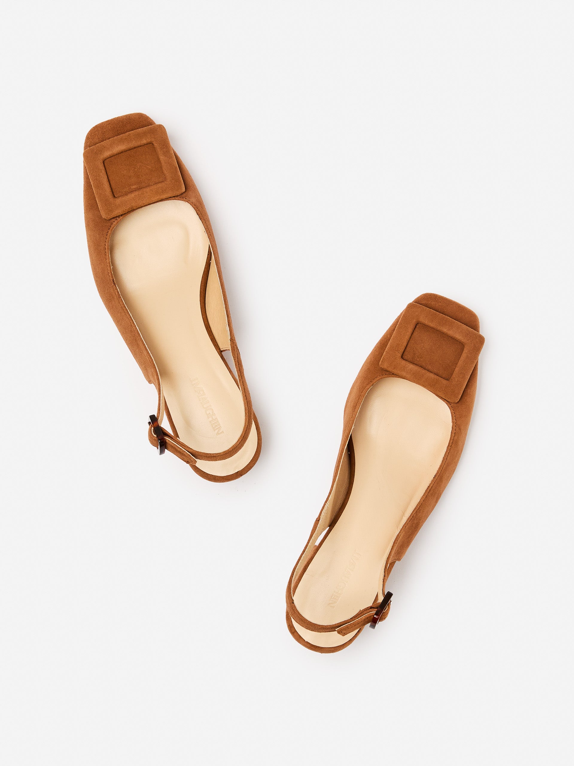 Frenchette Suede Slingbacks-New Feature DemoNew Feature Demo