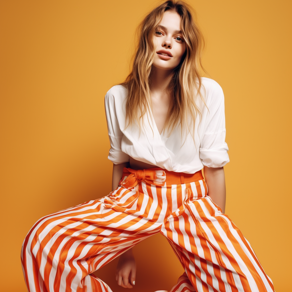 23Aw new Women Trousers-New Feature DemoNew Feature Demo