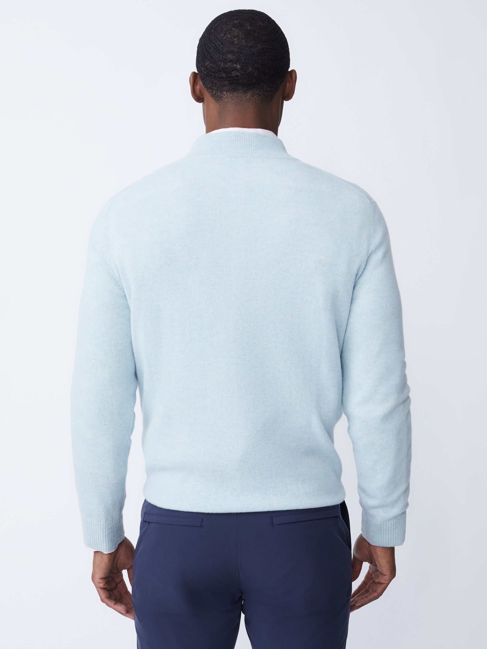 Henry Cashmere 1/4 Zip-New Feature DemoNew Feature Demo