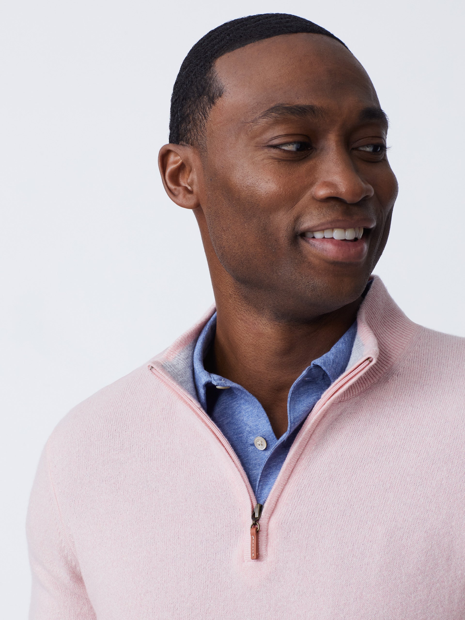 Henry Cashmere 1/4 Zip-New Feature DemoNew Feature Demo