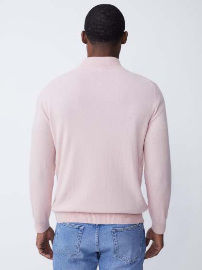 Henry Cashmere 1/4 Zip-New Feature DemoNew Feature Demo