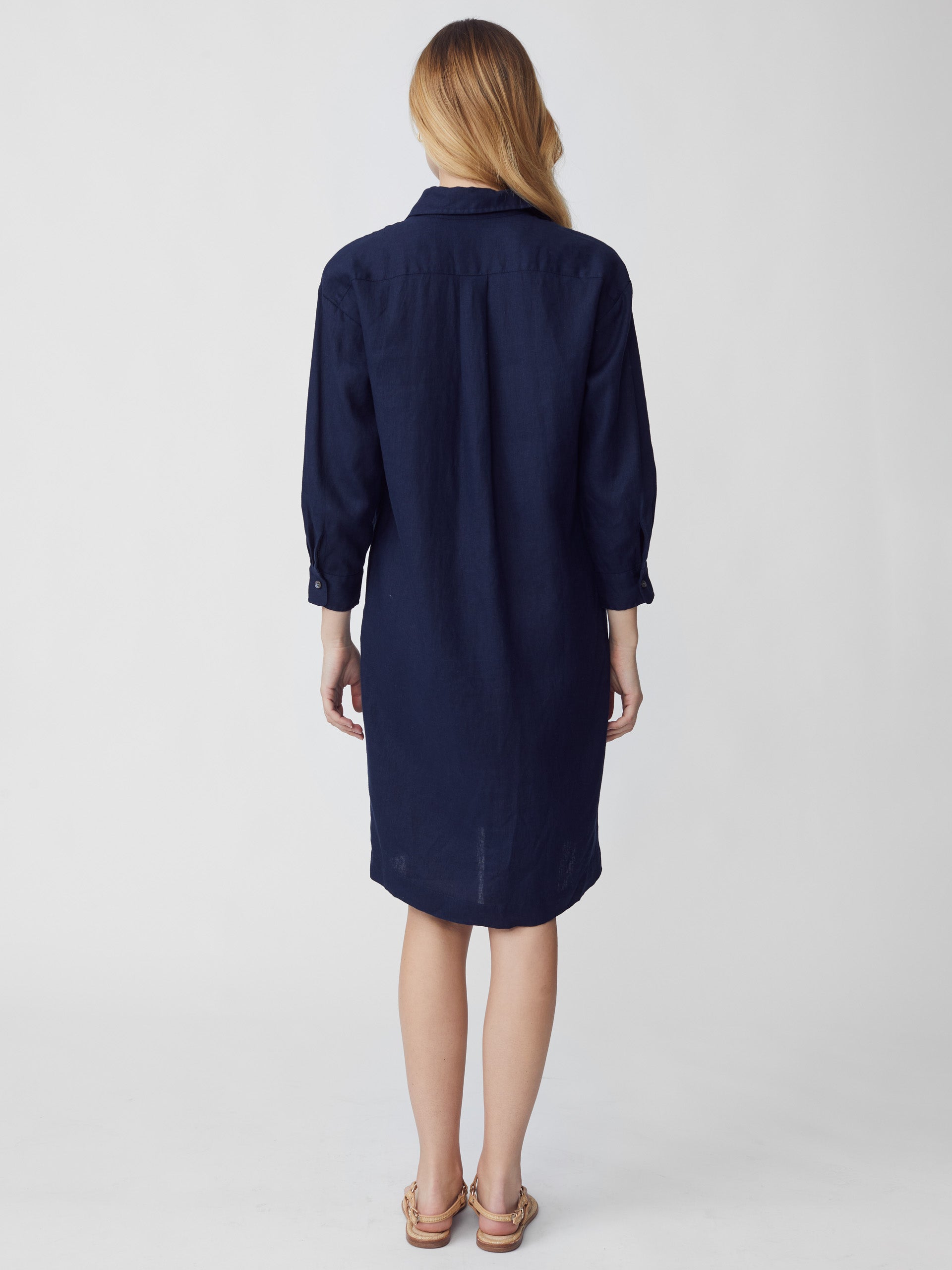 Hilda Linen Dress-New Feature DemoNew Feature Demo