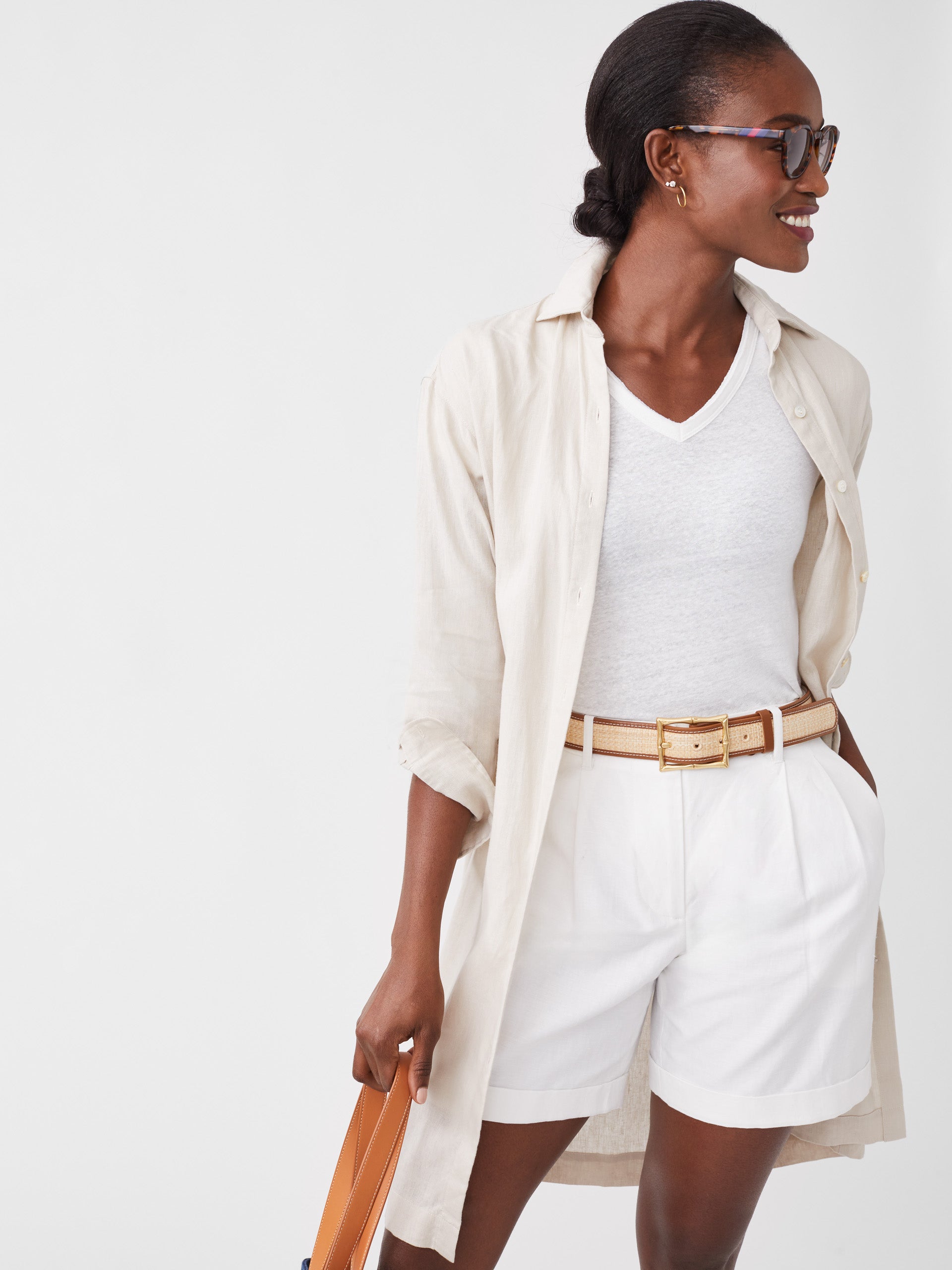 Hilda Linen Dress-New Feature DemoNew Feature Demo