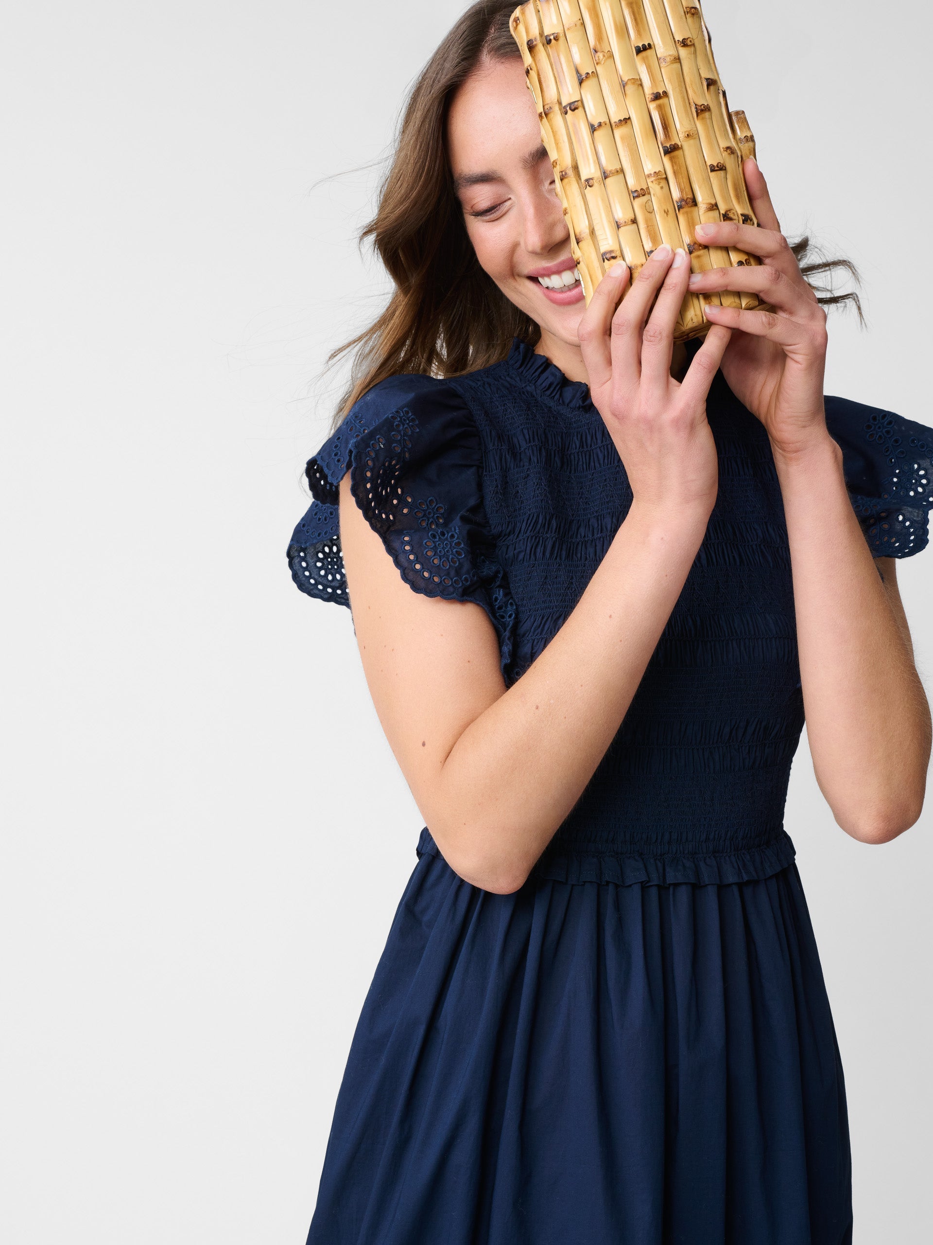 Kendra Bamboo Clutch-New Feature DemoNew Feature Demo