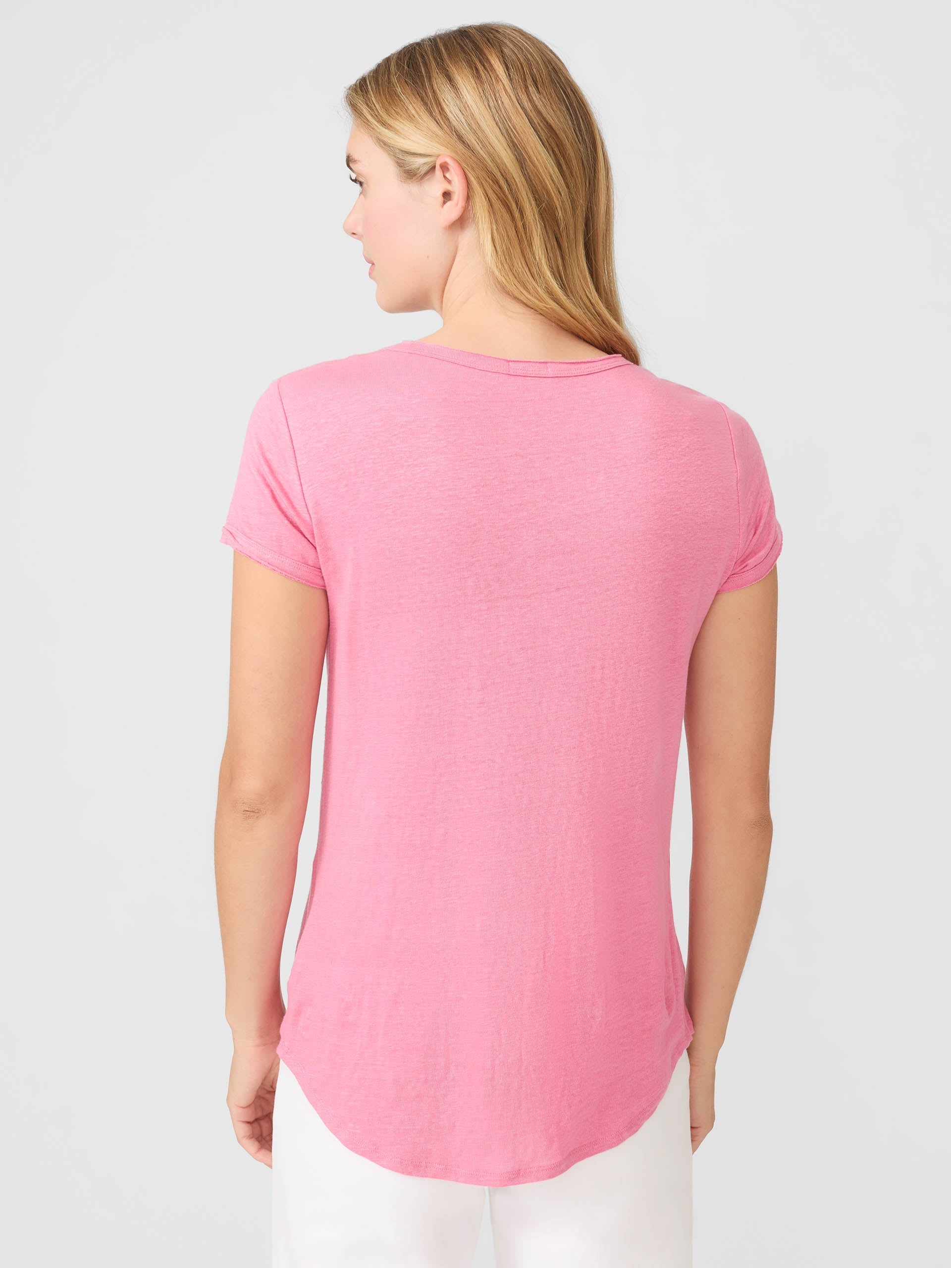 Kacey Linen Tee-New Feature DemoNew Feature Demo