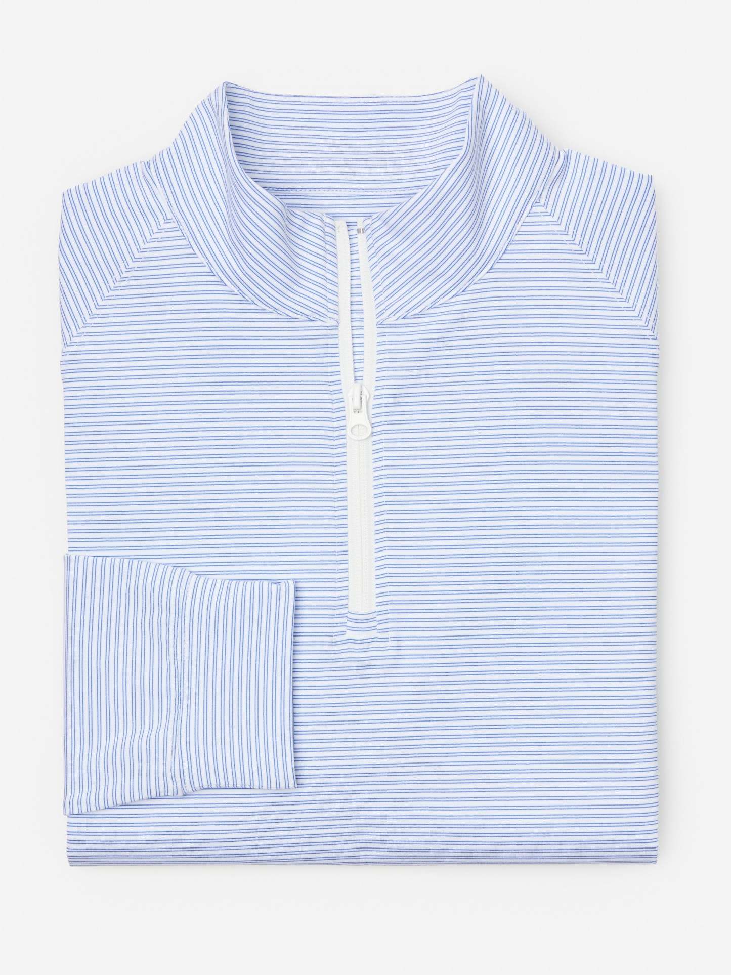 Kosta Performance 1/2 Zip in Covington Stripe-New Feature DemoNew Feature Demo