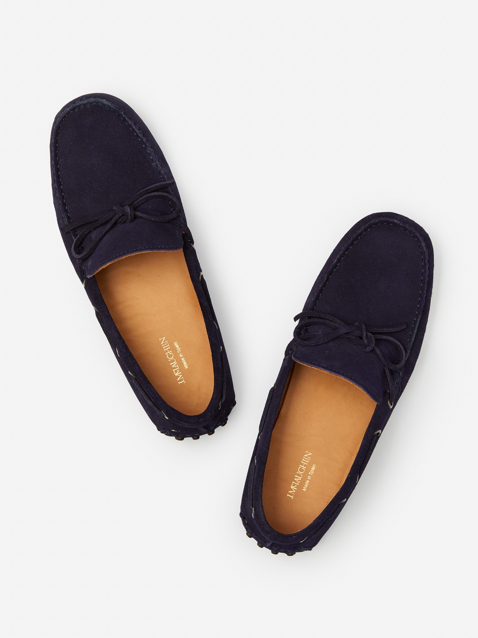 Linus Suede Driving Moccasins-New Feature DemoNew Feature Demo