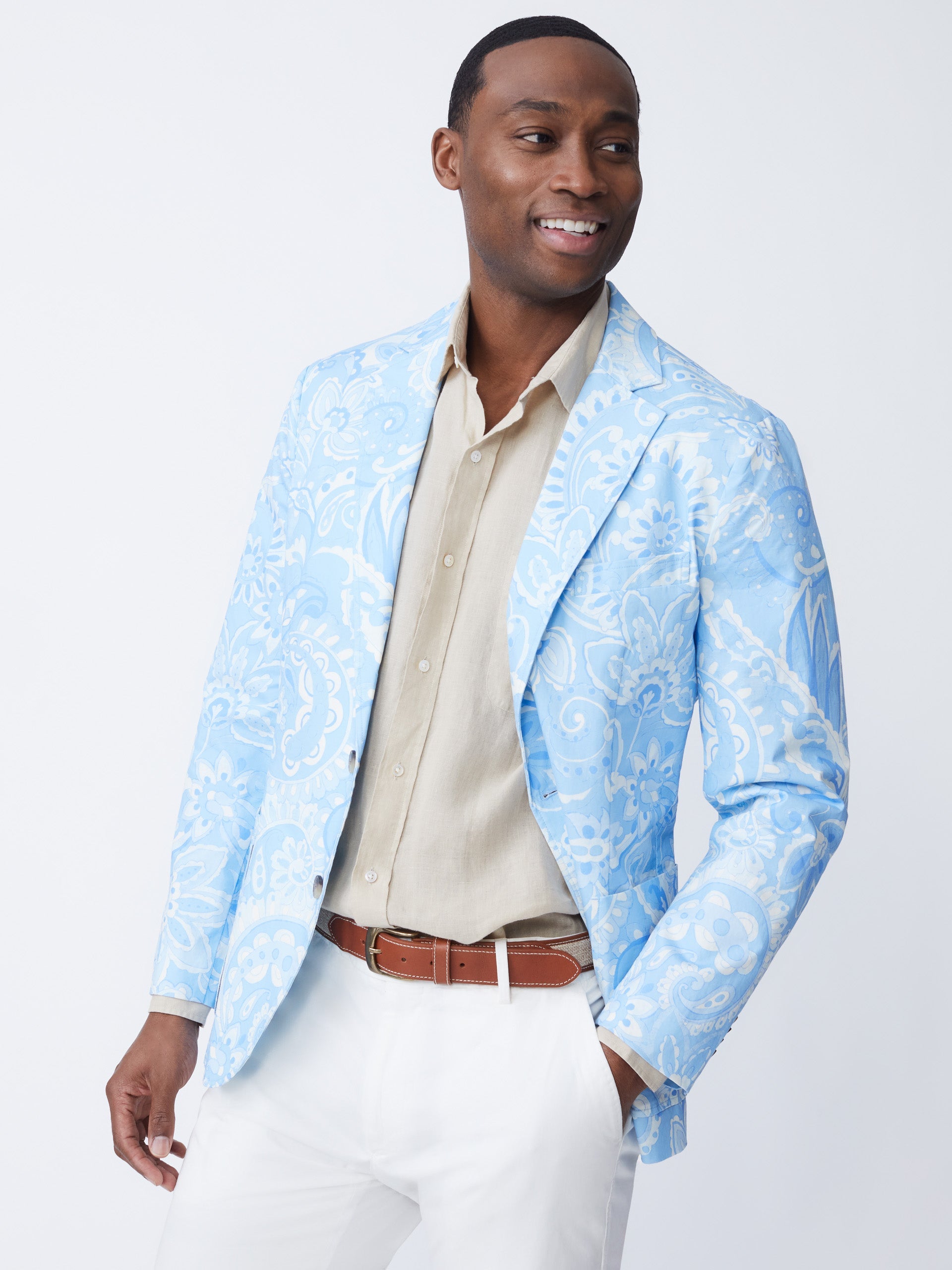 Lisbon Blazer in Meadowood-New Feature DemoNew Feature Demo