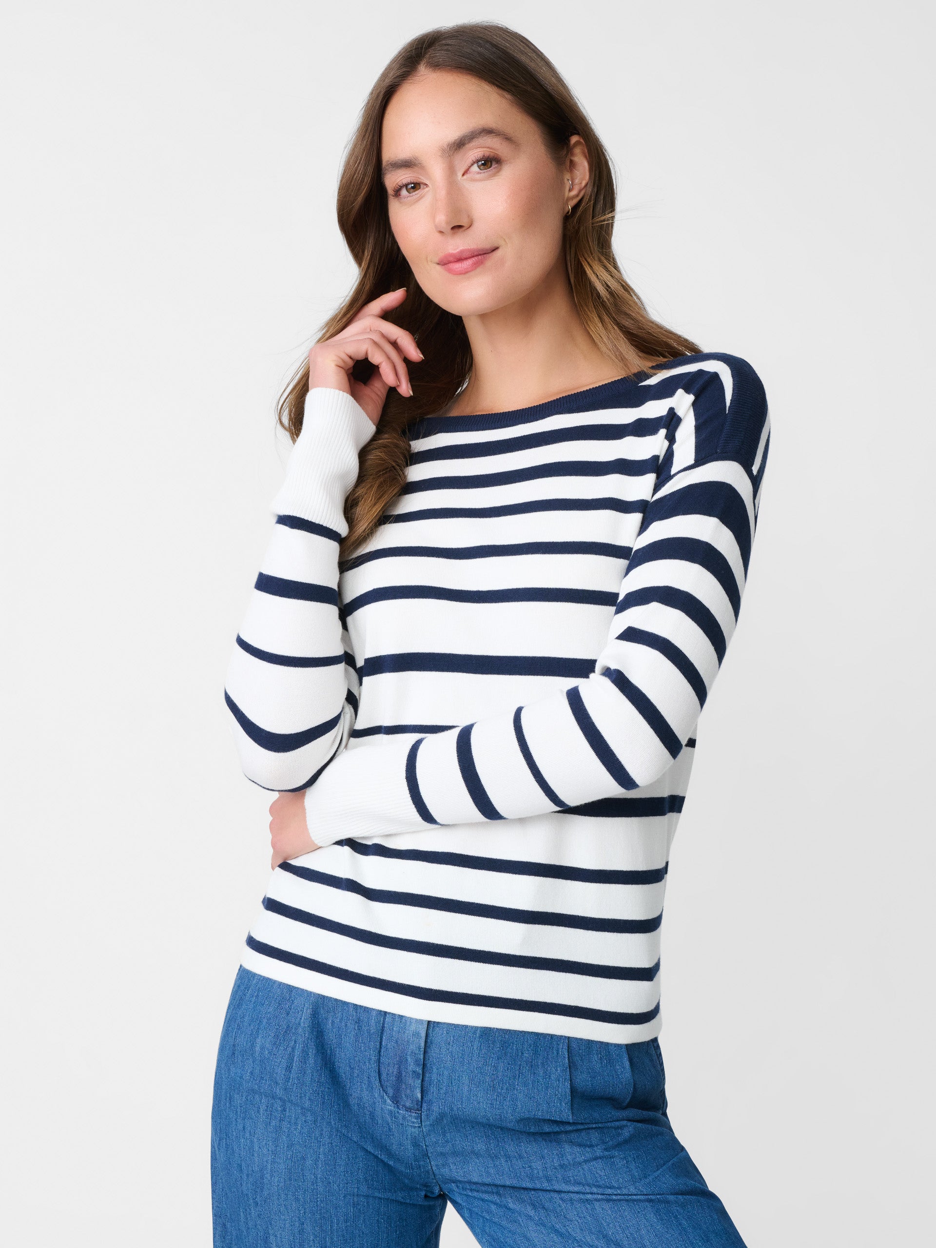 Marin Sweater in Stripe-New Feature DemoNew Feature Demo