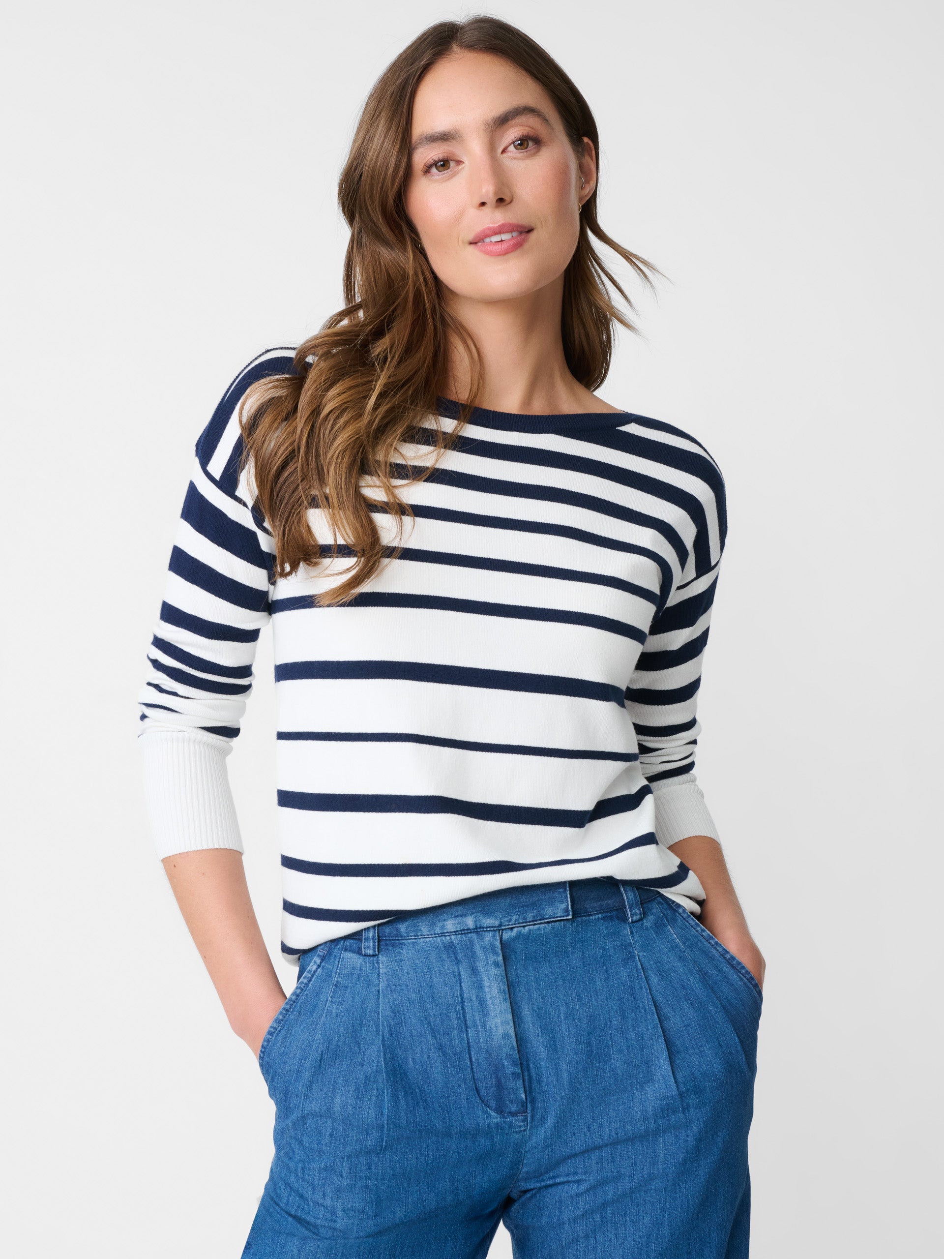 Marin Sweater in Stripe-New Feature DemoNew Feature Demo