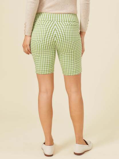 Masie Shorts in Gingham-New Feature DemoNew Feature Demo