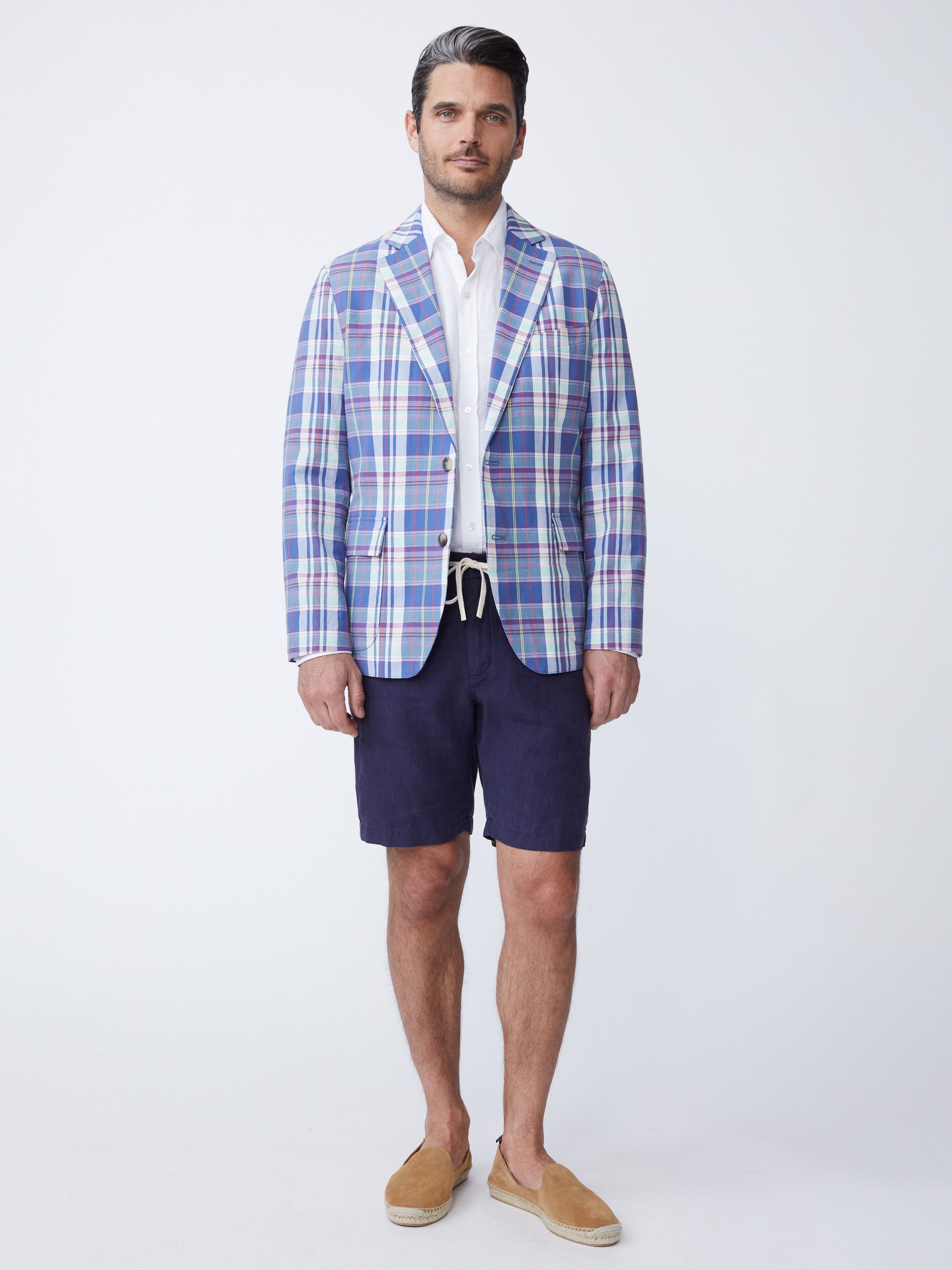 McCown Blazer in Plaid-New Feature DemoNew Feature Demo