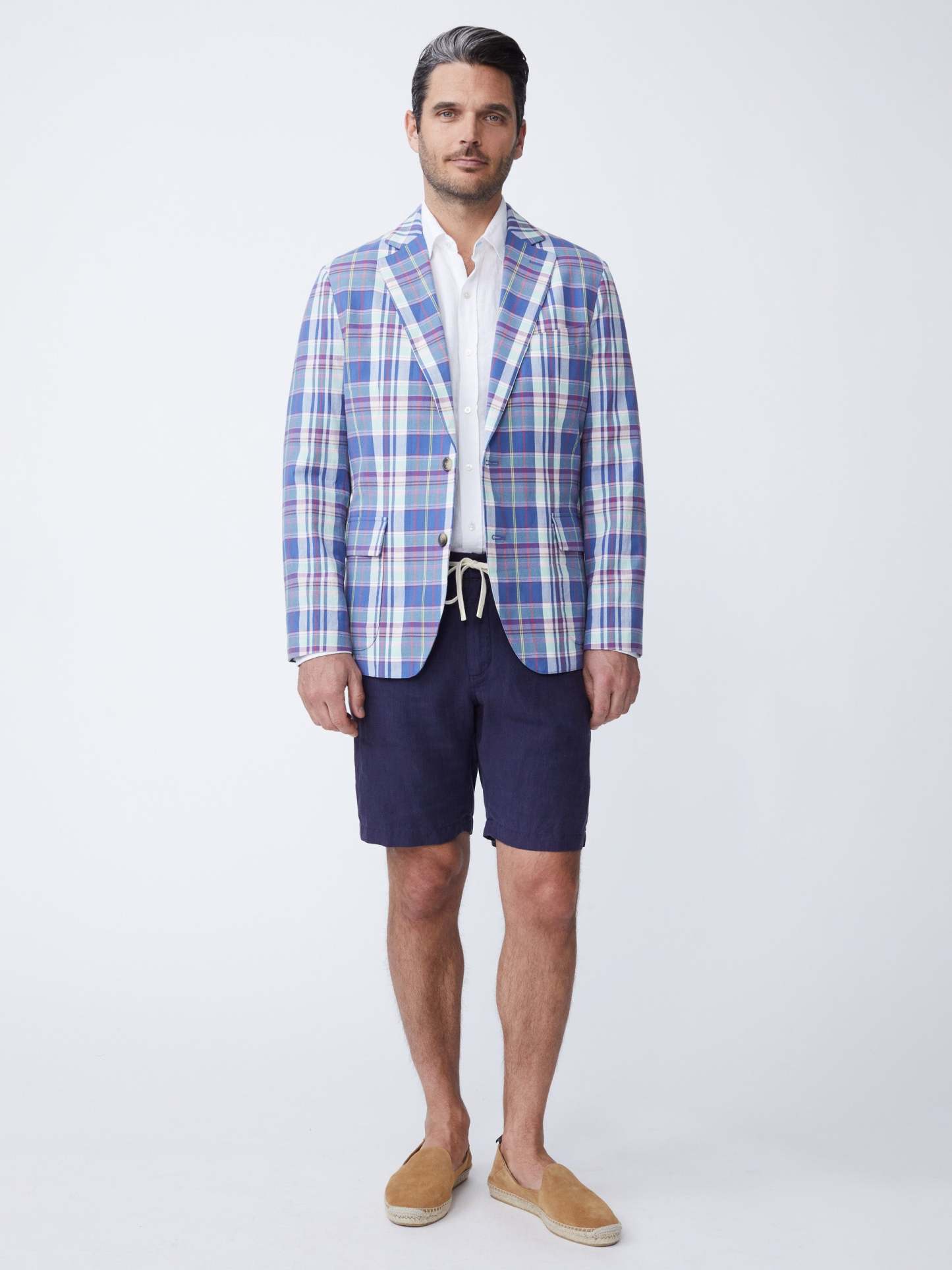 McCown Blazer in Plaid-New Feature DemoNew Feature Demo