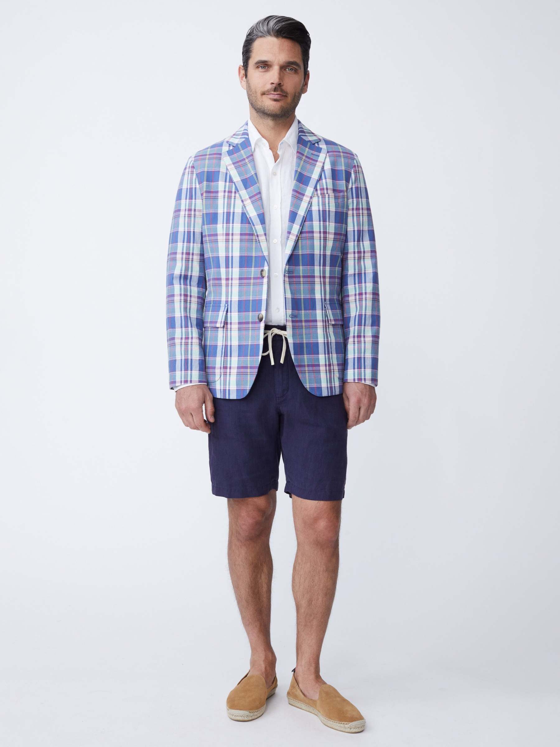 McCown Blazer in Plaid-New Feature DemoNew Feature Demo