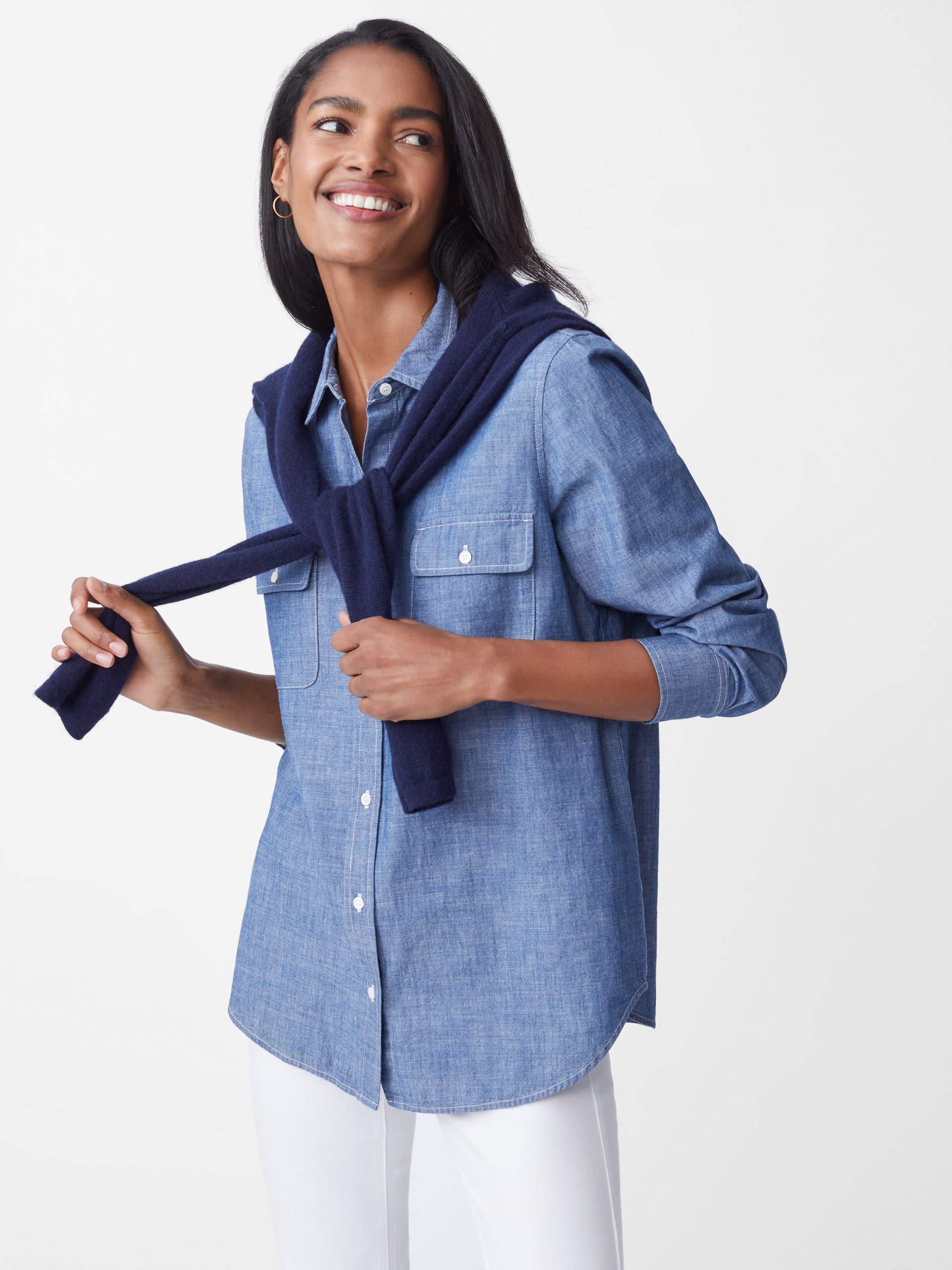 Miris Chambray Shirt-New Feature DemoNew Feature Demo