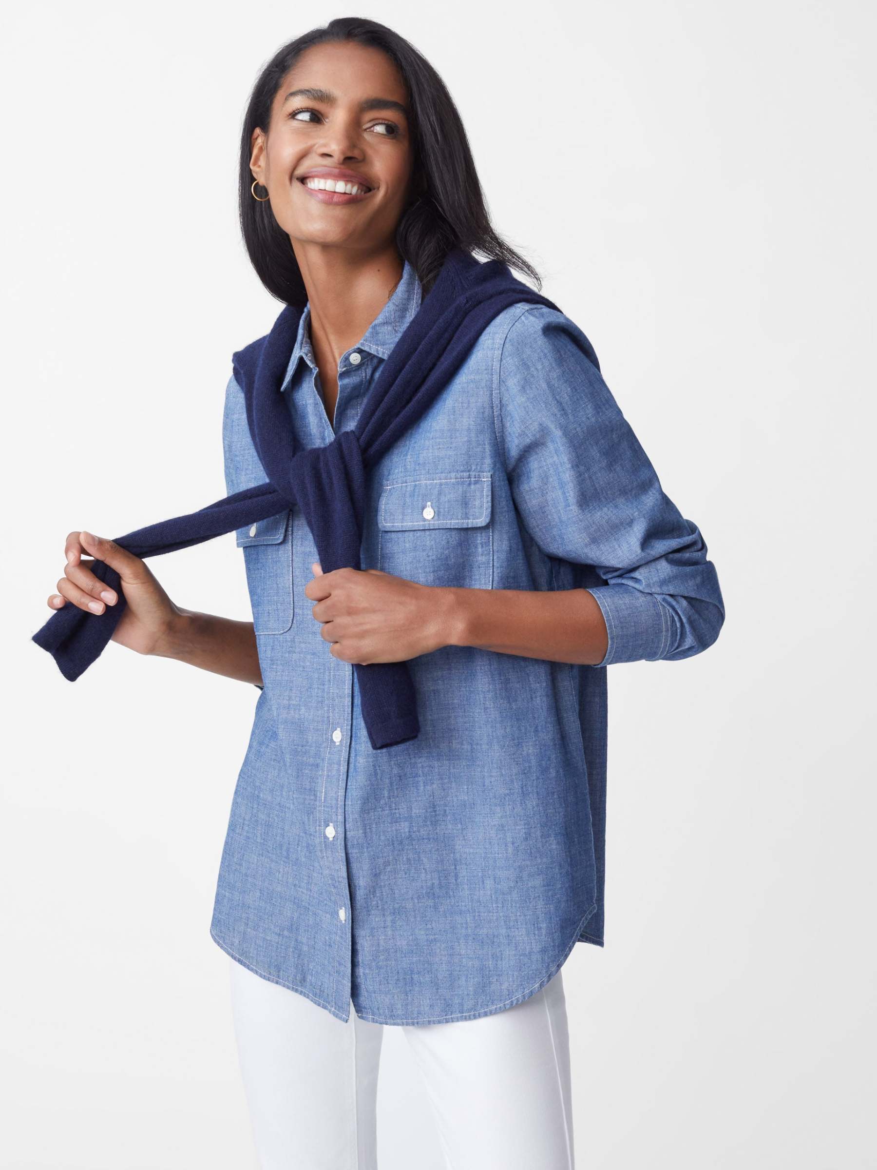 Miris Chambray Shirt-New Feature DemoNew Feature Demo