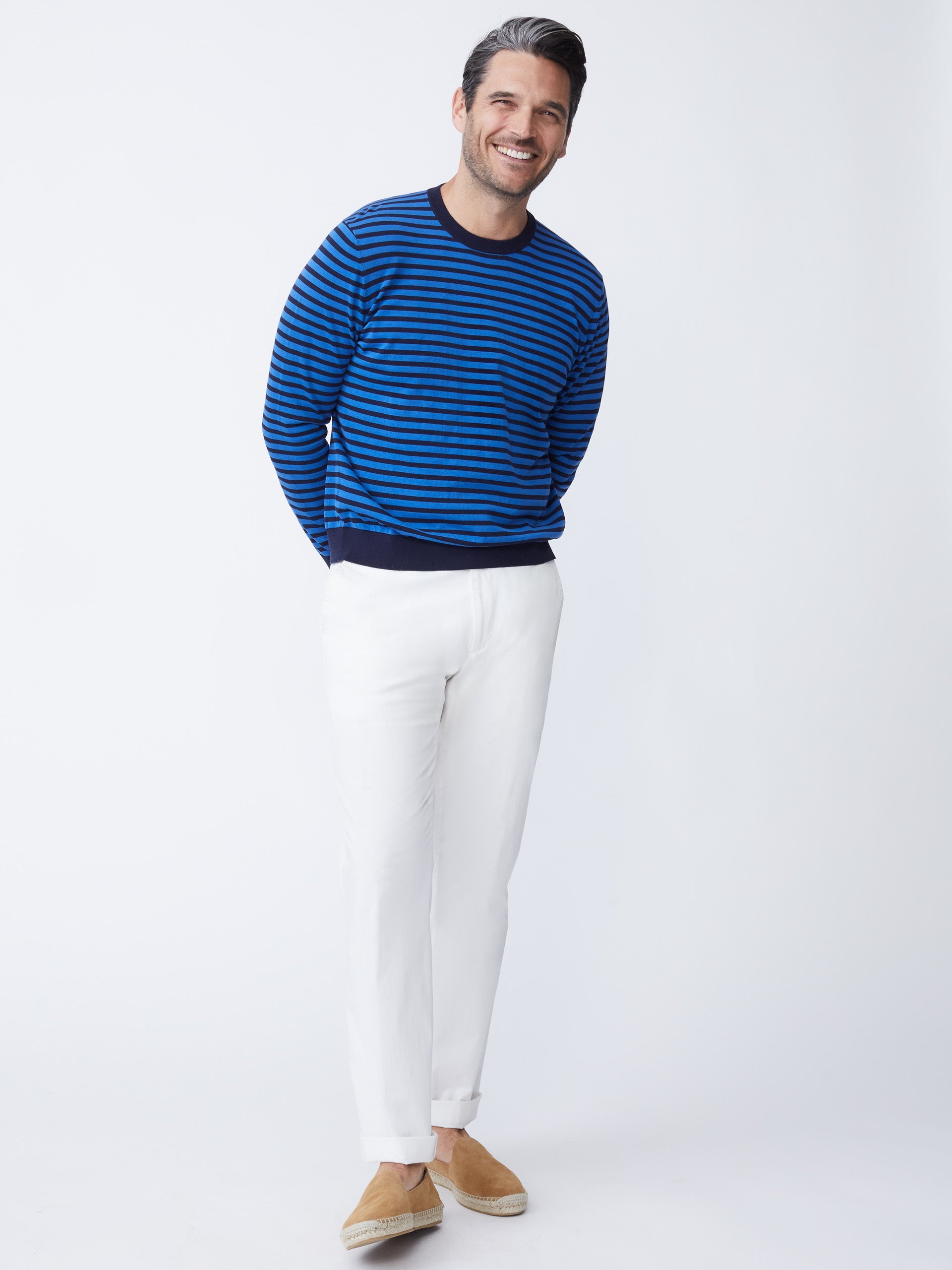 Nathan Sweater in Stripe-New Feature DemoNew Feature Demo