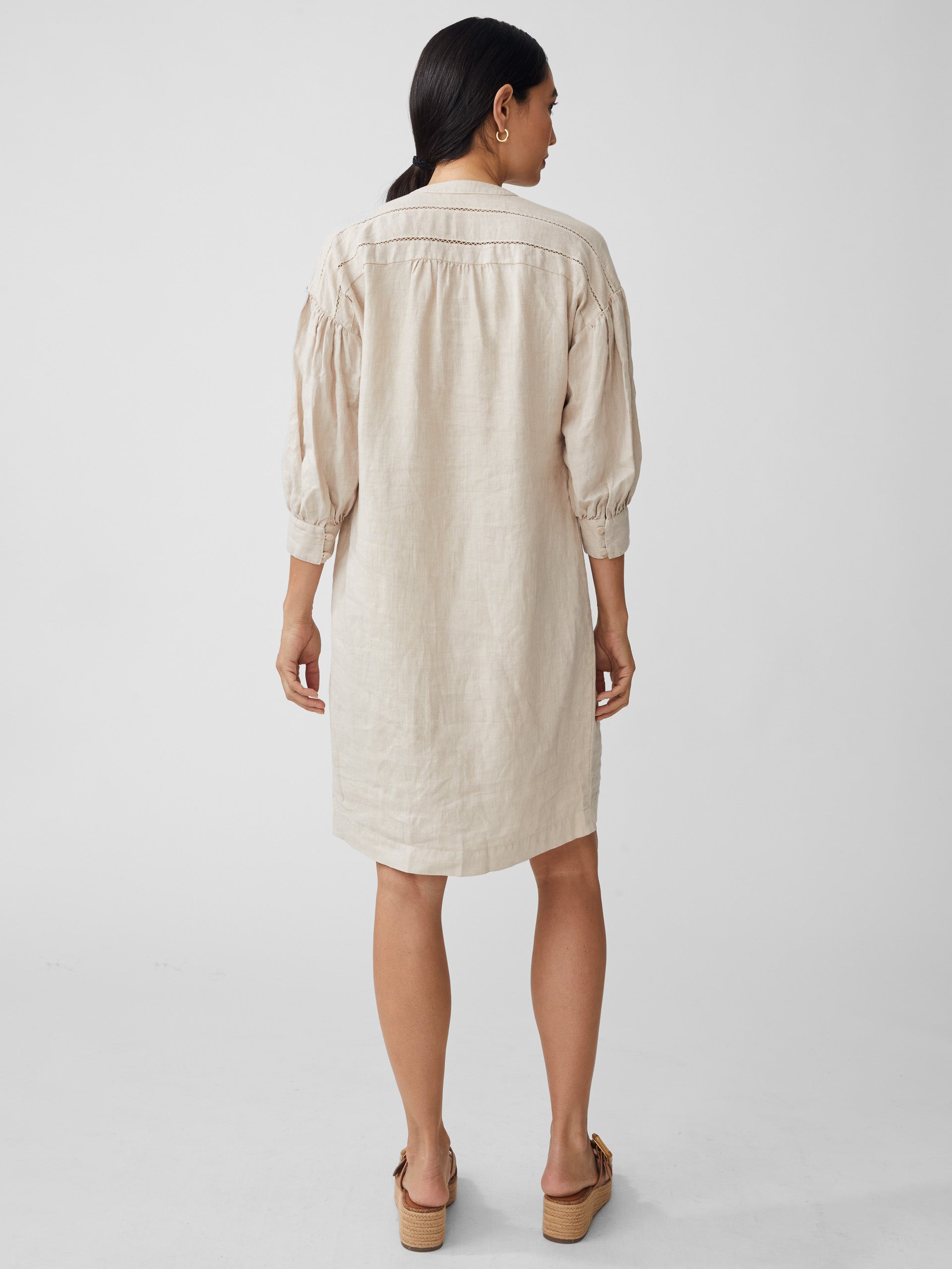 Nylee Linen Dress-New Feature DemoNew Feature Demo