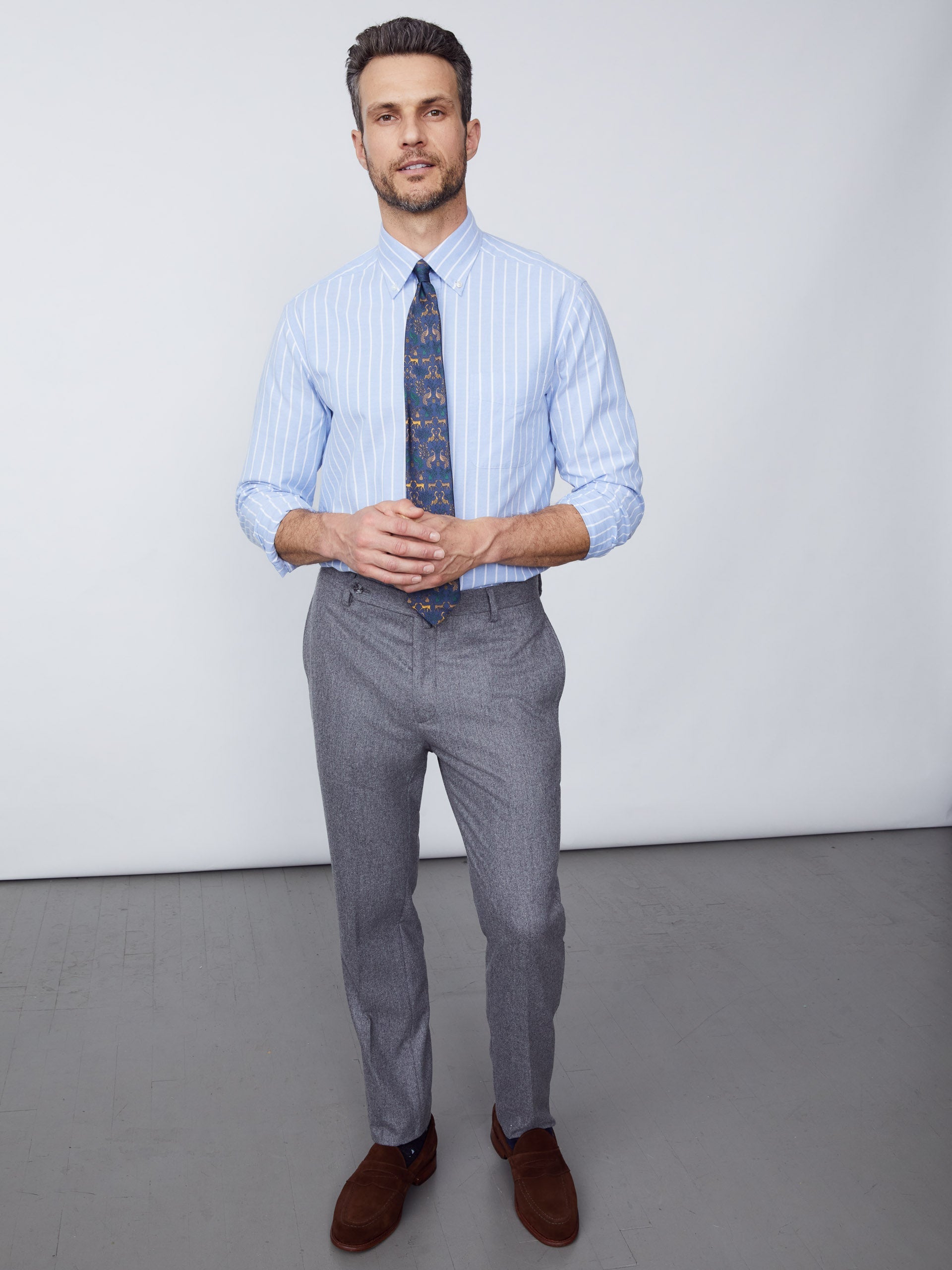 Oxford Wool Pants-New Feature DemoNew Feature Demo