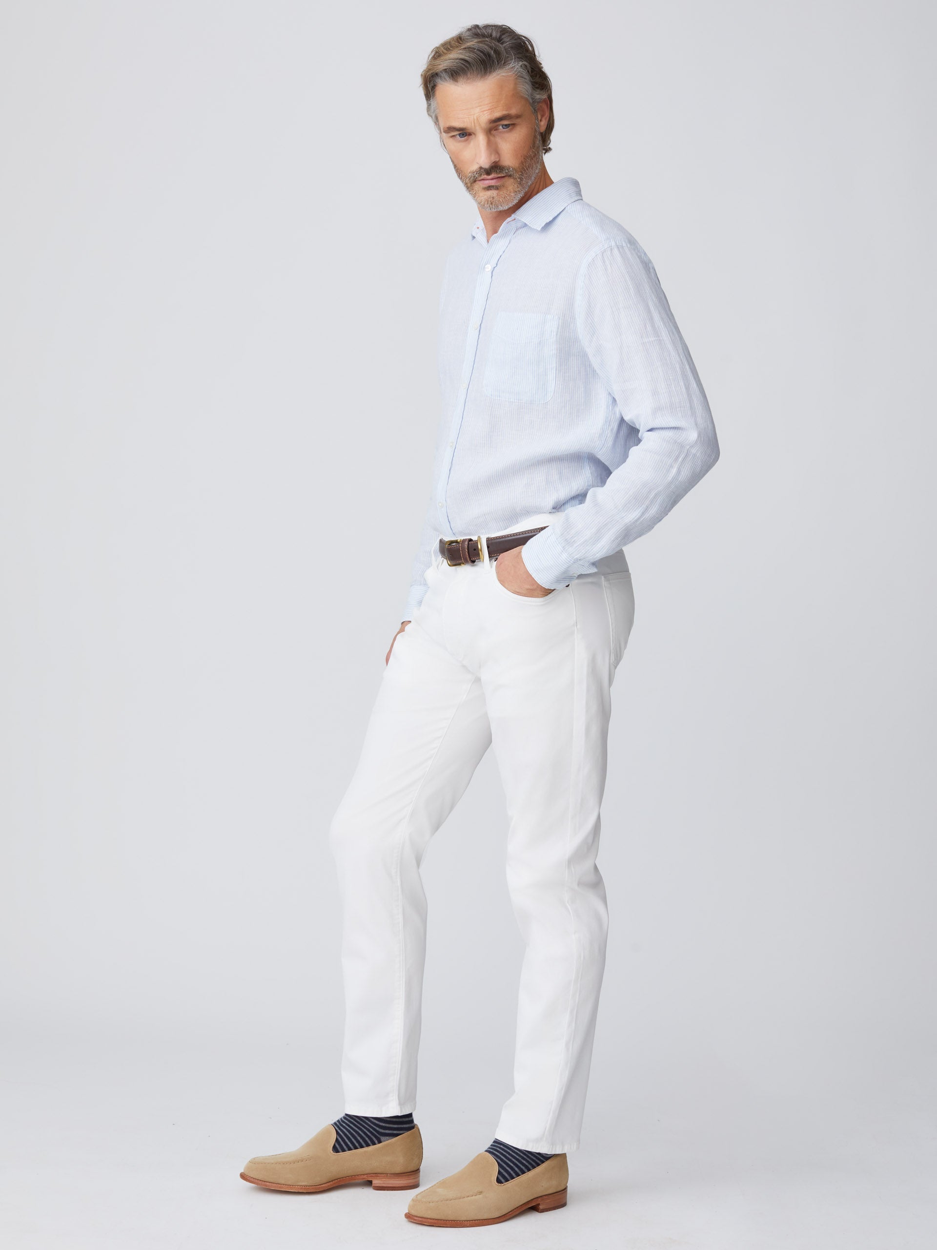 Parker 5-Pocket Straight Pants-New Feature DemoNew Feature Demo