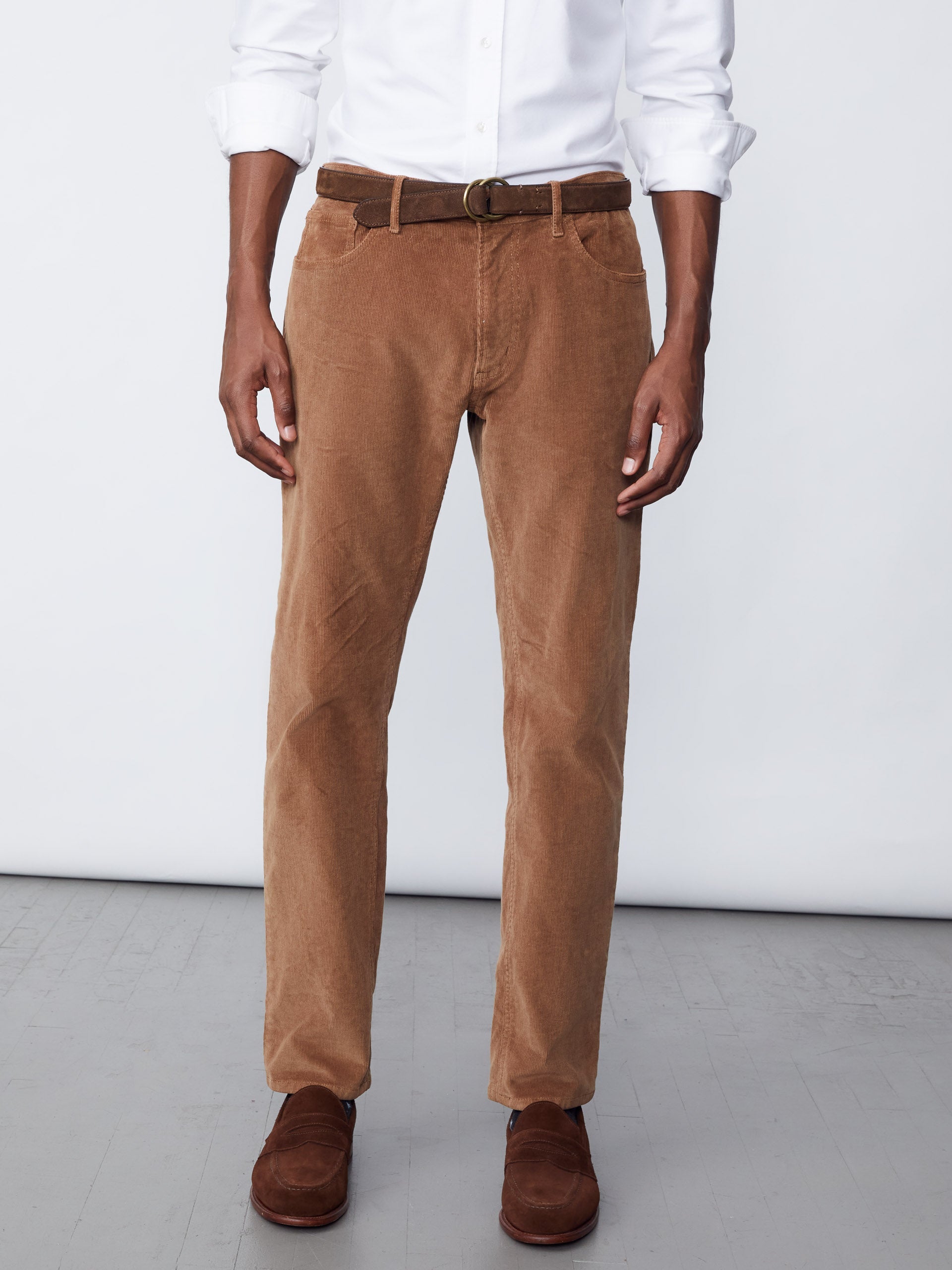Parker 5-Pocket Straight Pants in Italian Stretch Cord-New Feature DemoNew Feature Demo
