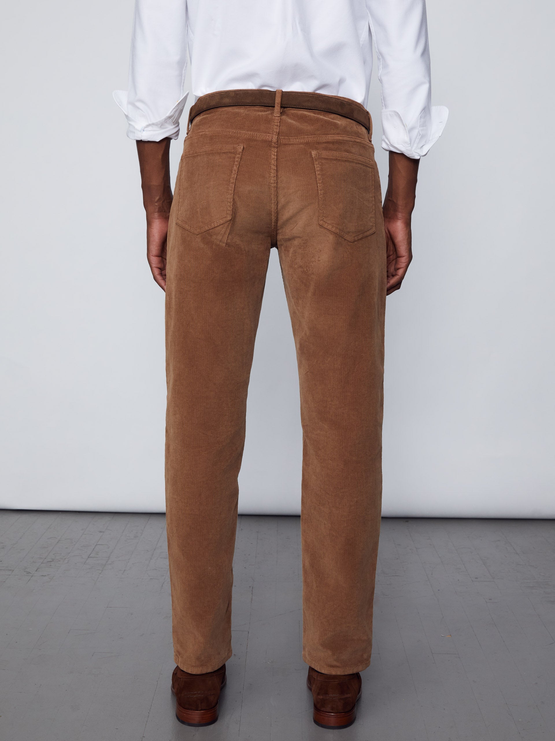 Parker 5-Pocket Straight Pants in Italian Stretch Cord-New Feature DemoNew Feature Demo