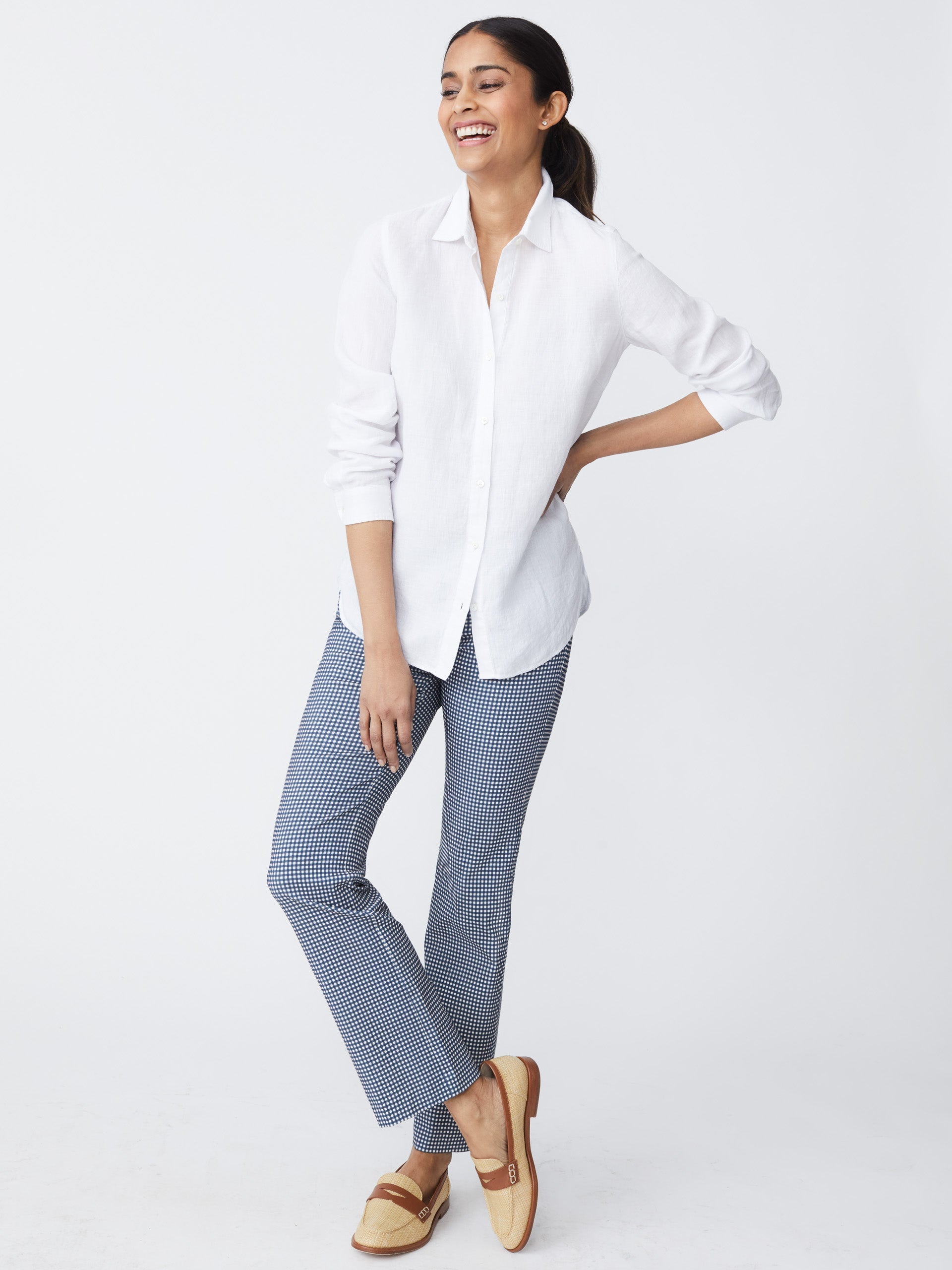 Rylie Pants in Cabana Gingham-New Feature DemoNew Feature Demo