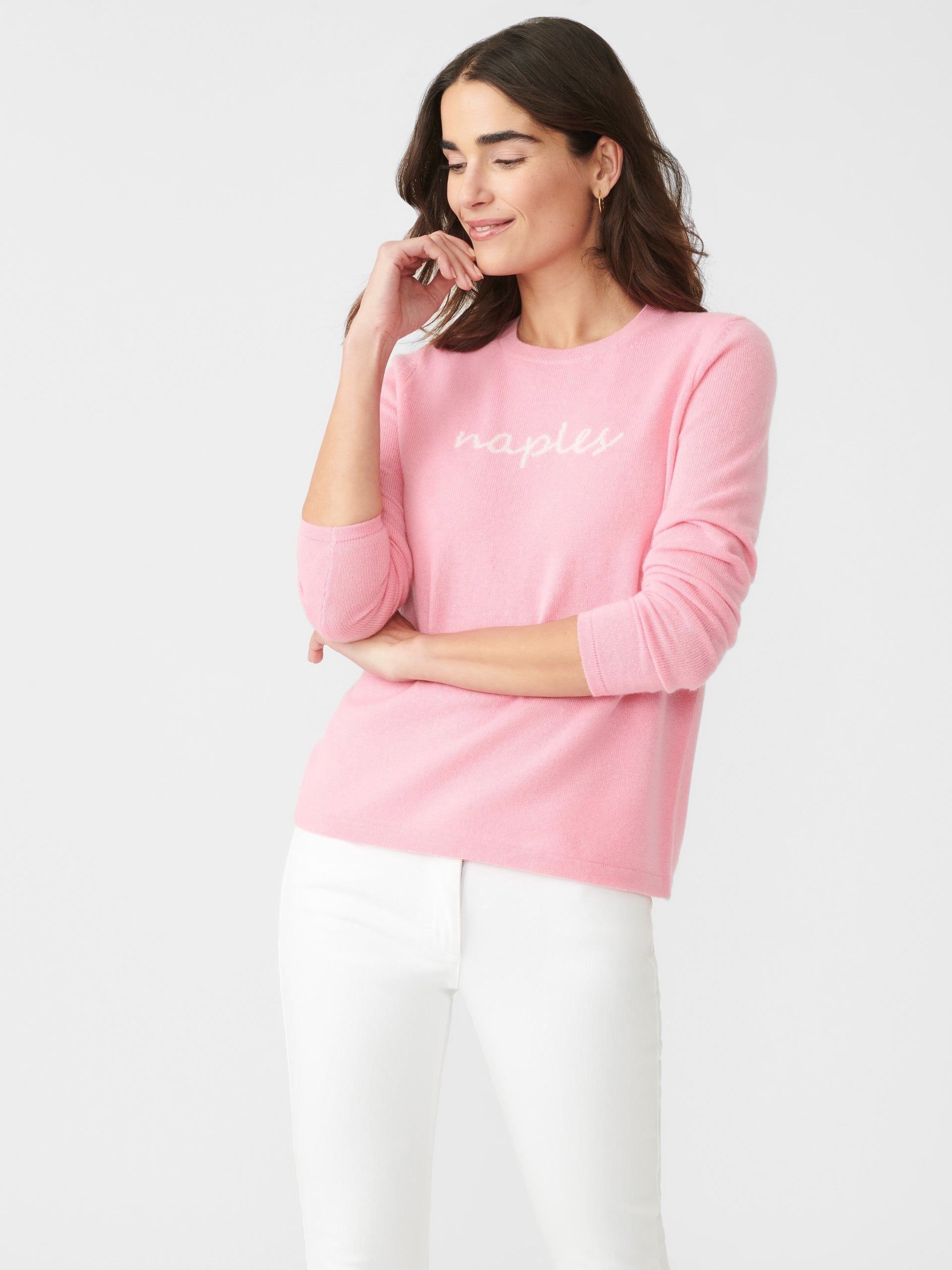 Shield Cashmere Sweater in Naples-New Feature DemoNew Feature Demo