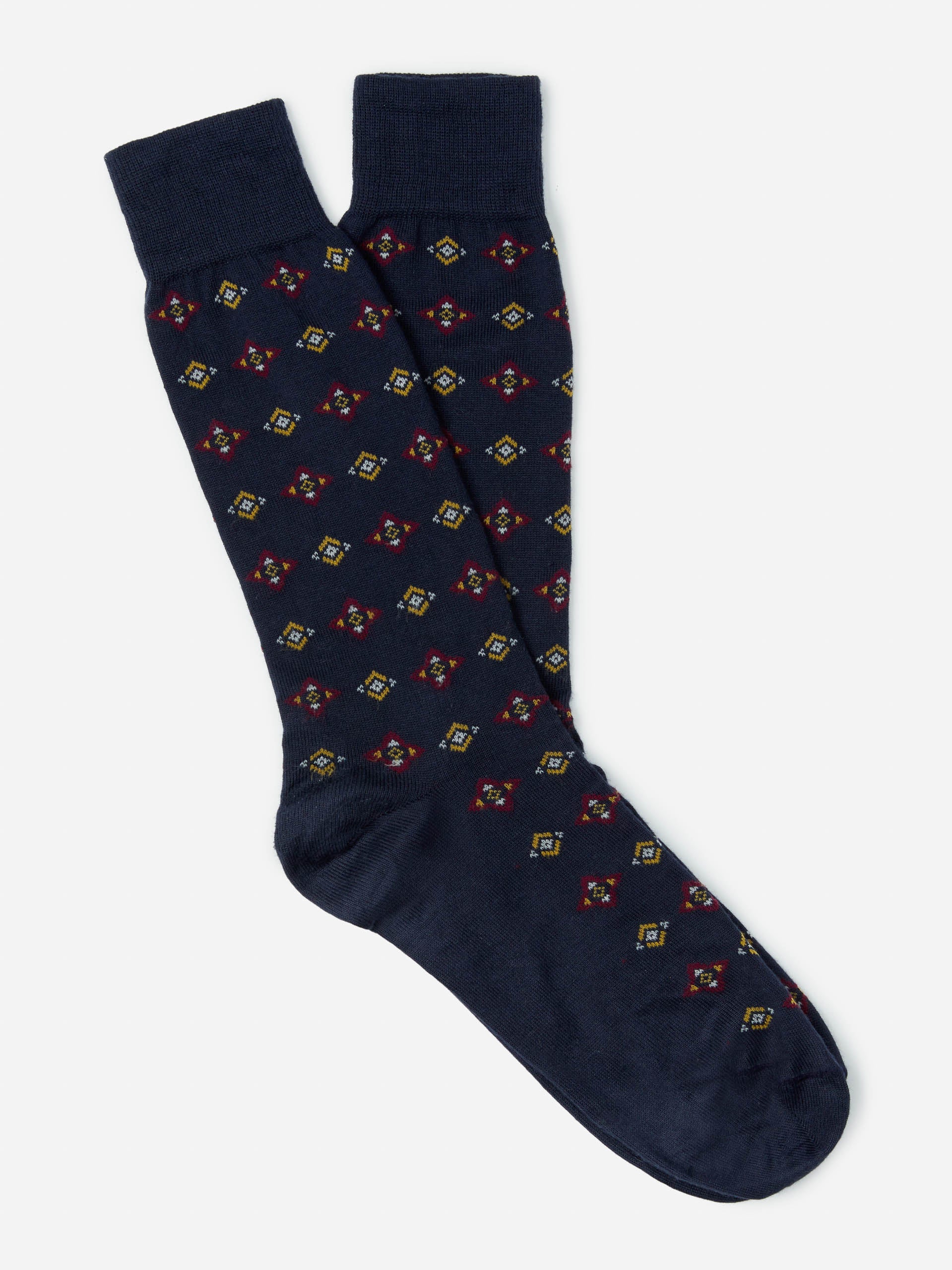 Socks in Diamond Foulard-New Feature DemoNew Feature Demo
