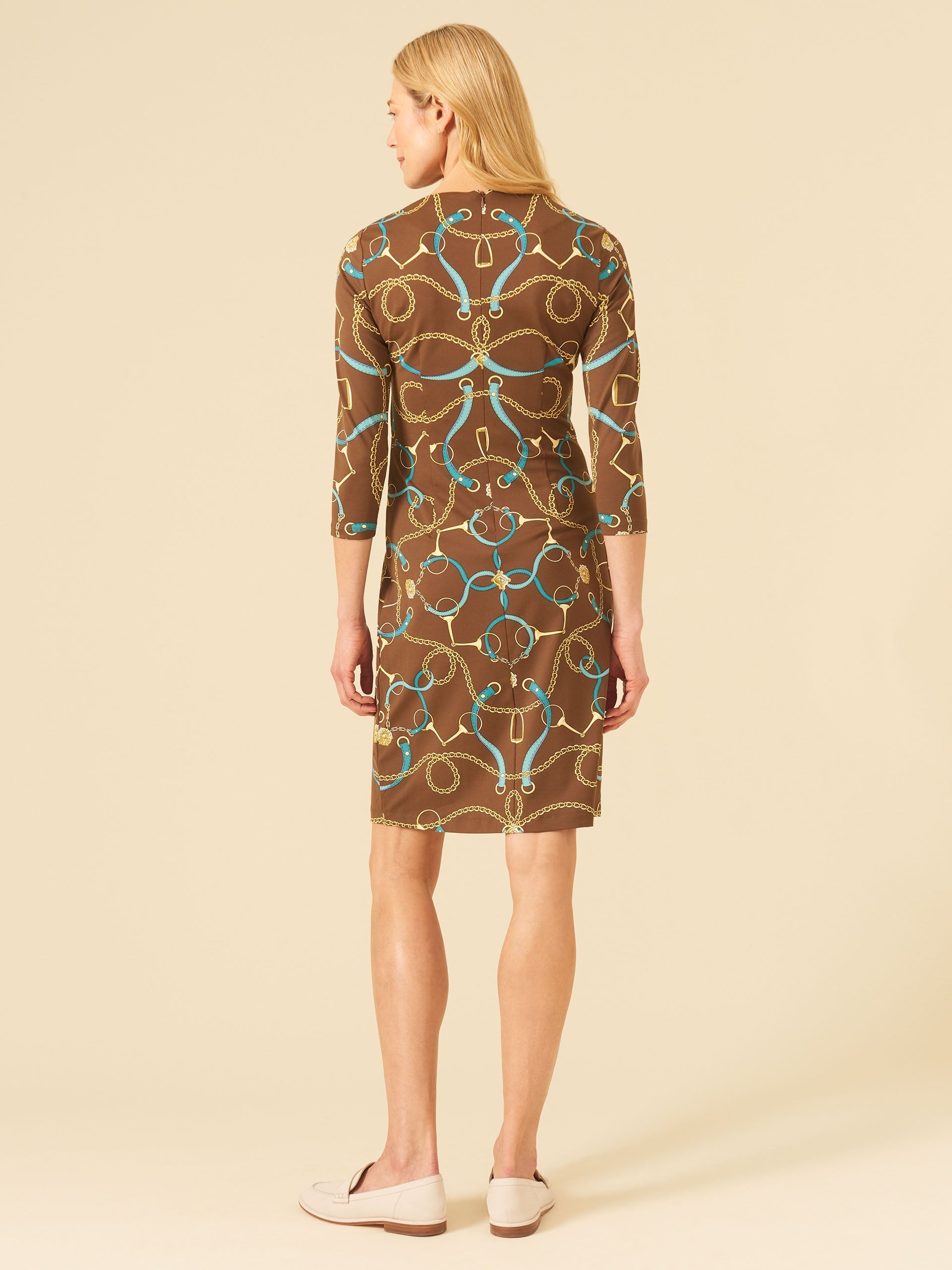 Sophia Dress in Devon Stirrup Con-New Feature DemoNew Feature Demo