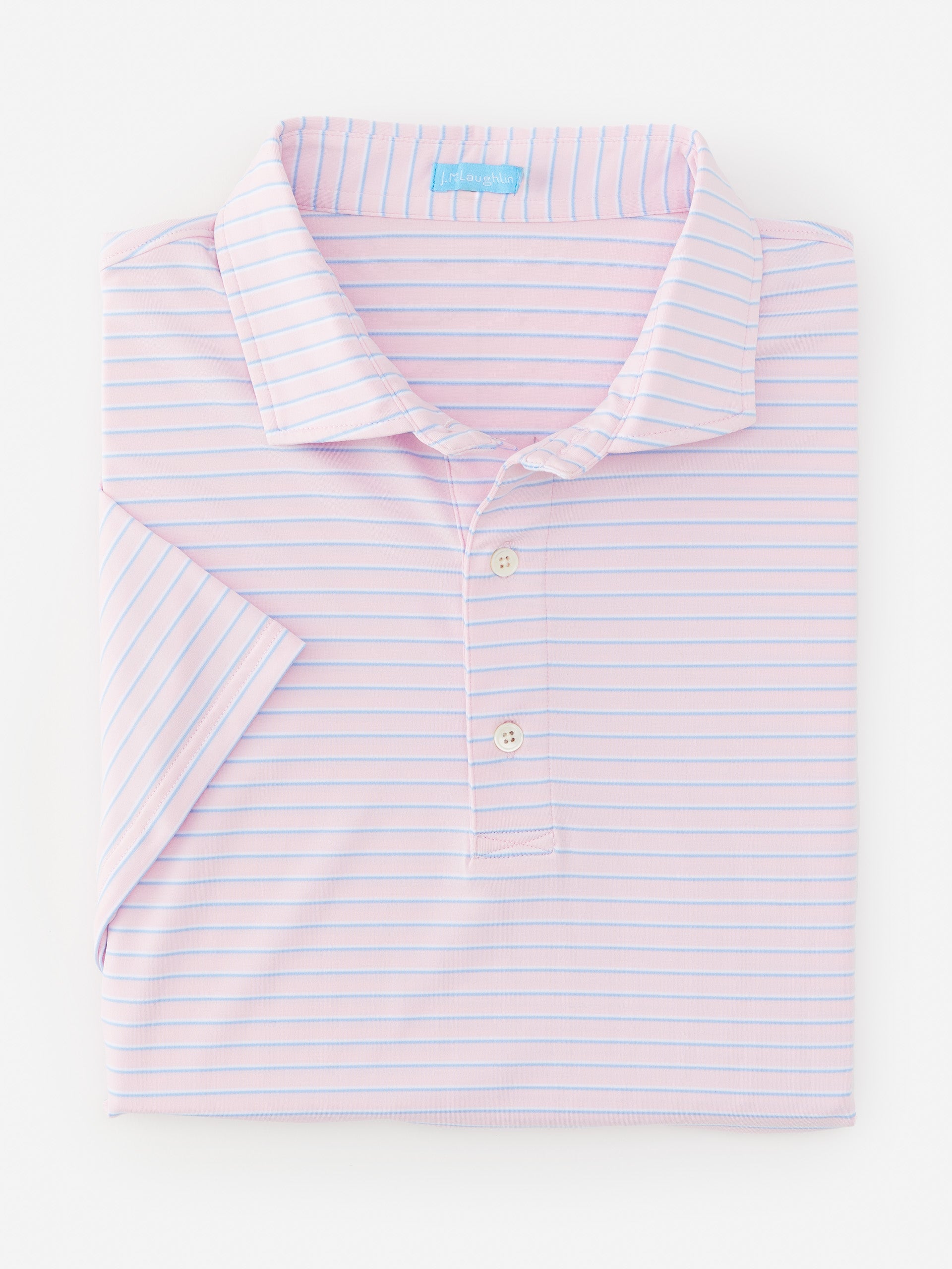 Springer Performance Polo in Murphy Stripe-New Feature DemoNew Feature Demo