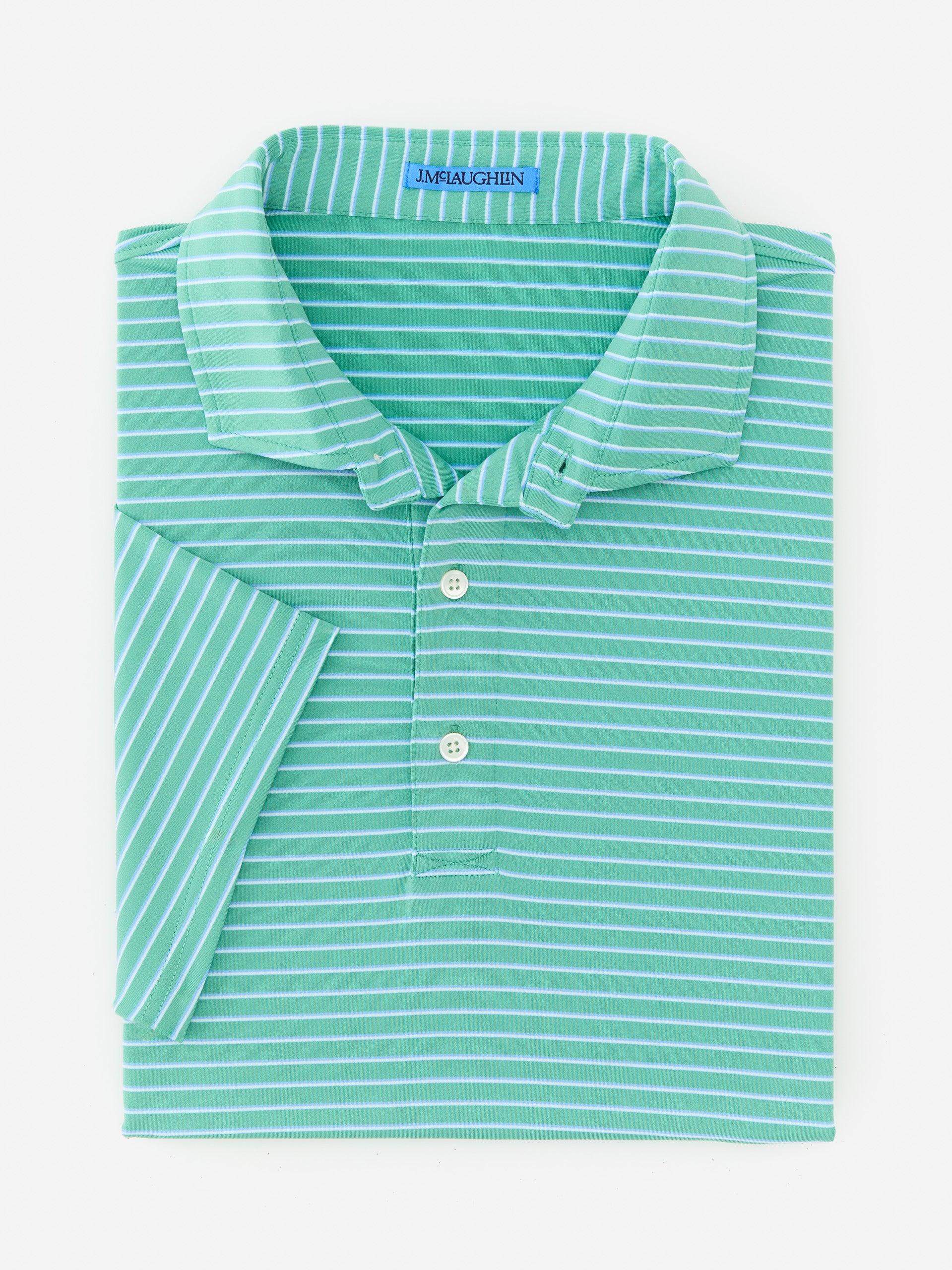 Springer Performance Polo in Murphy Stripe-New Feature DemoNew Feature Demo