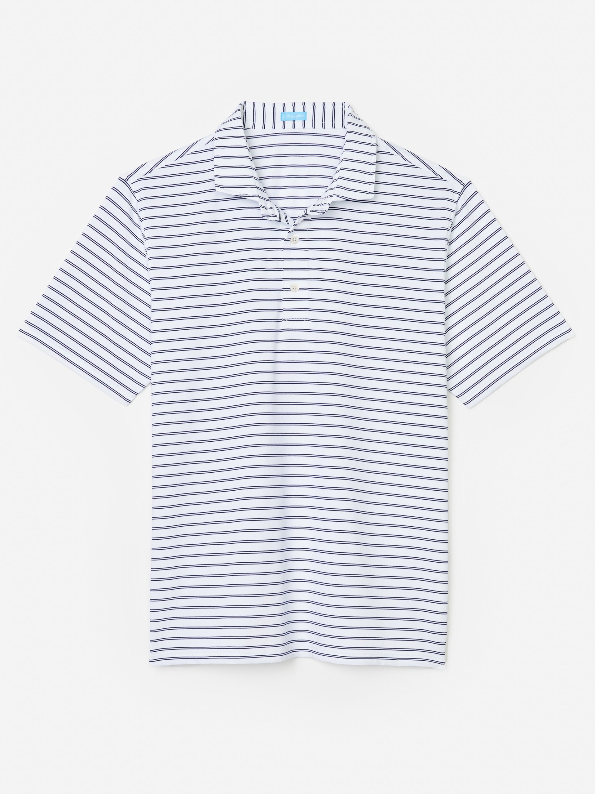 Springer Performance Polo in Harbor Stripe-New Feature DemoNew Feature Demo