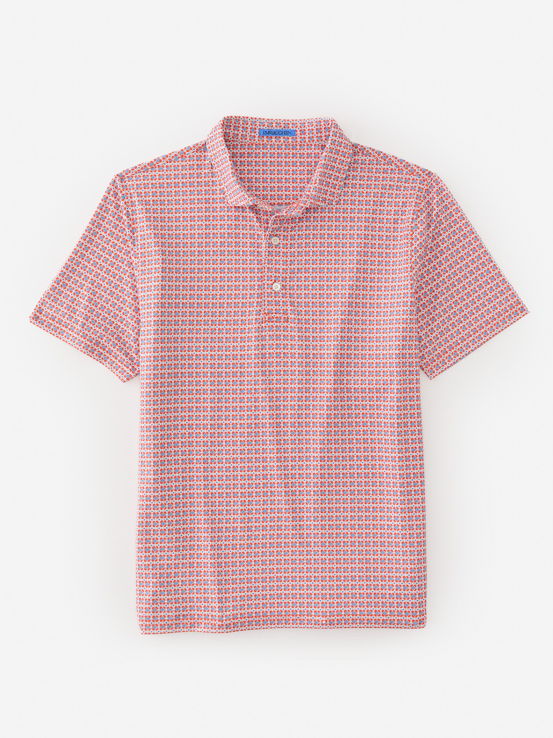 Springer Performance Polo in Mini Diamound Rounds-New Feature DemoNew Feature Demo