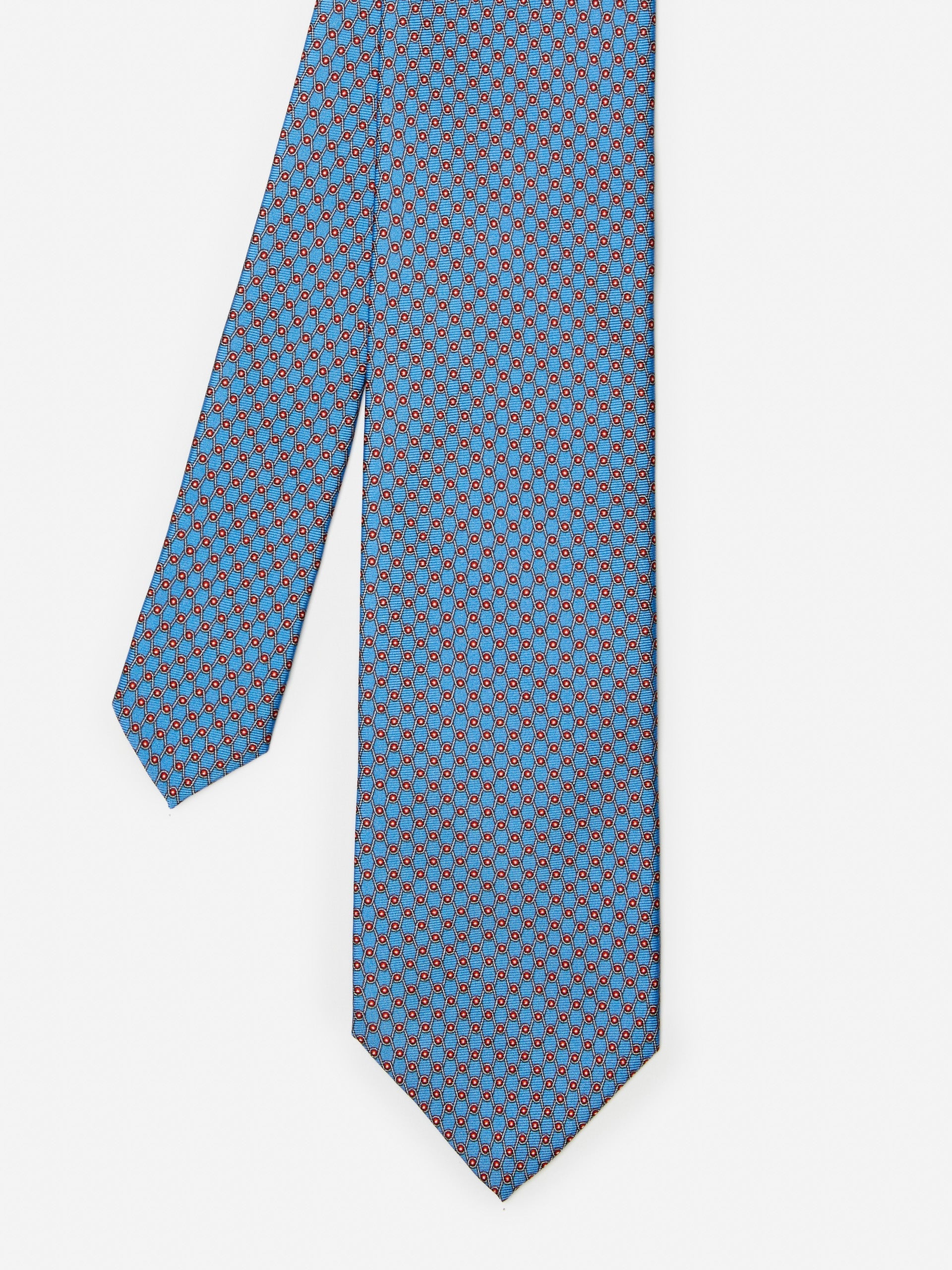 Silk Tie in Geometric Links-New Feature DemoNew Feature Demo