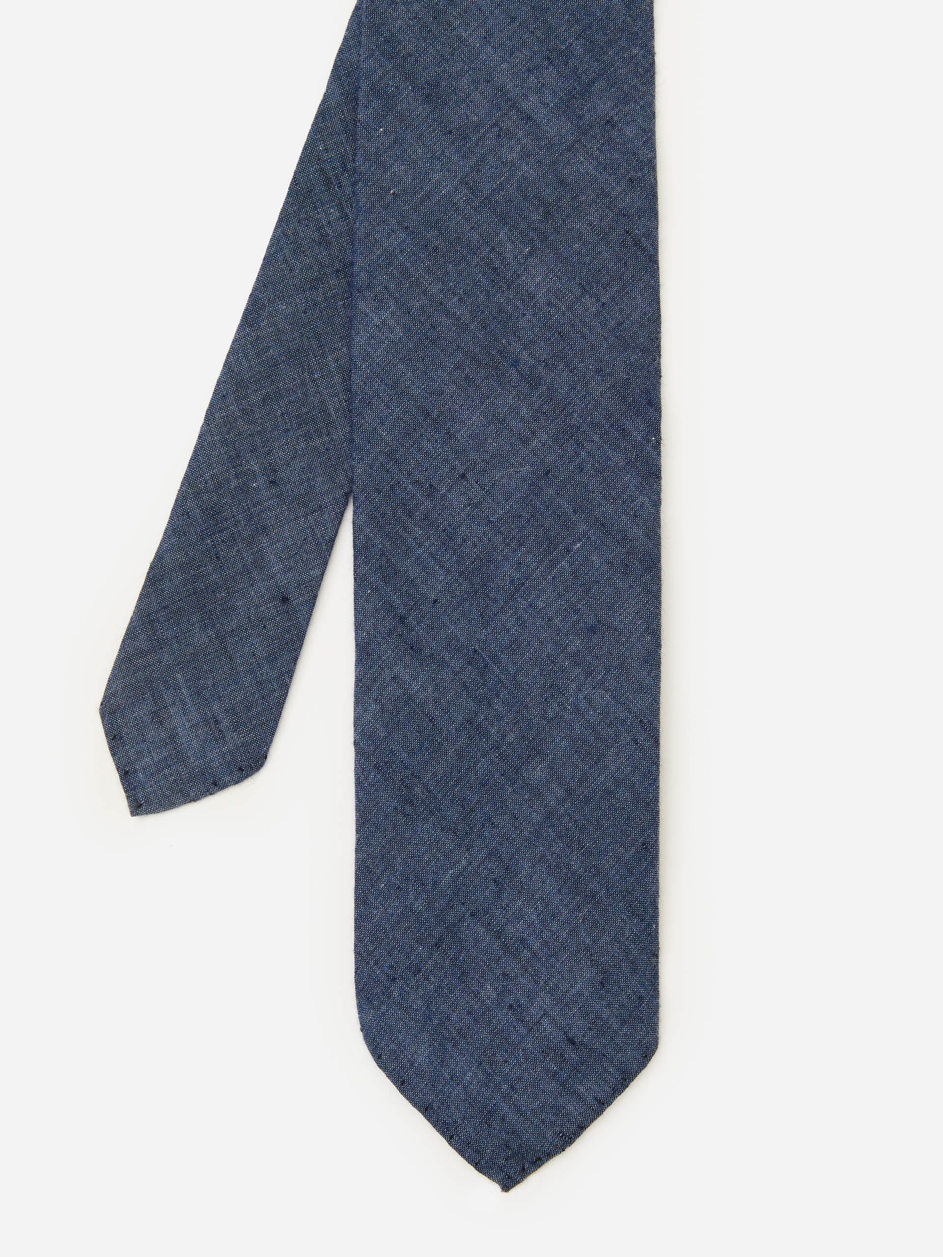 Woven Linen Cotton Tie-New Feature DemoNew Feature Demo