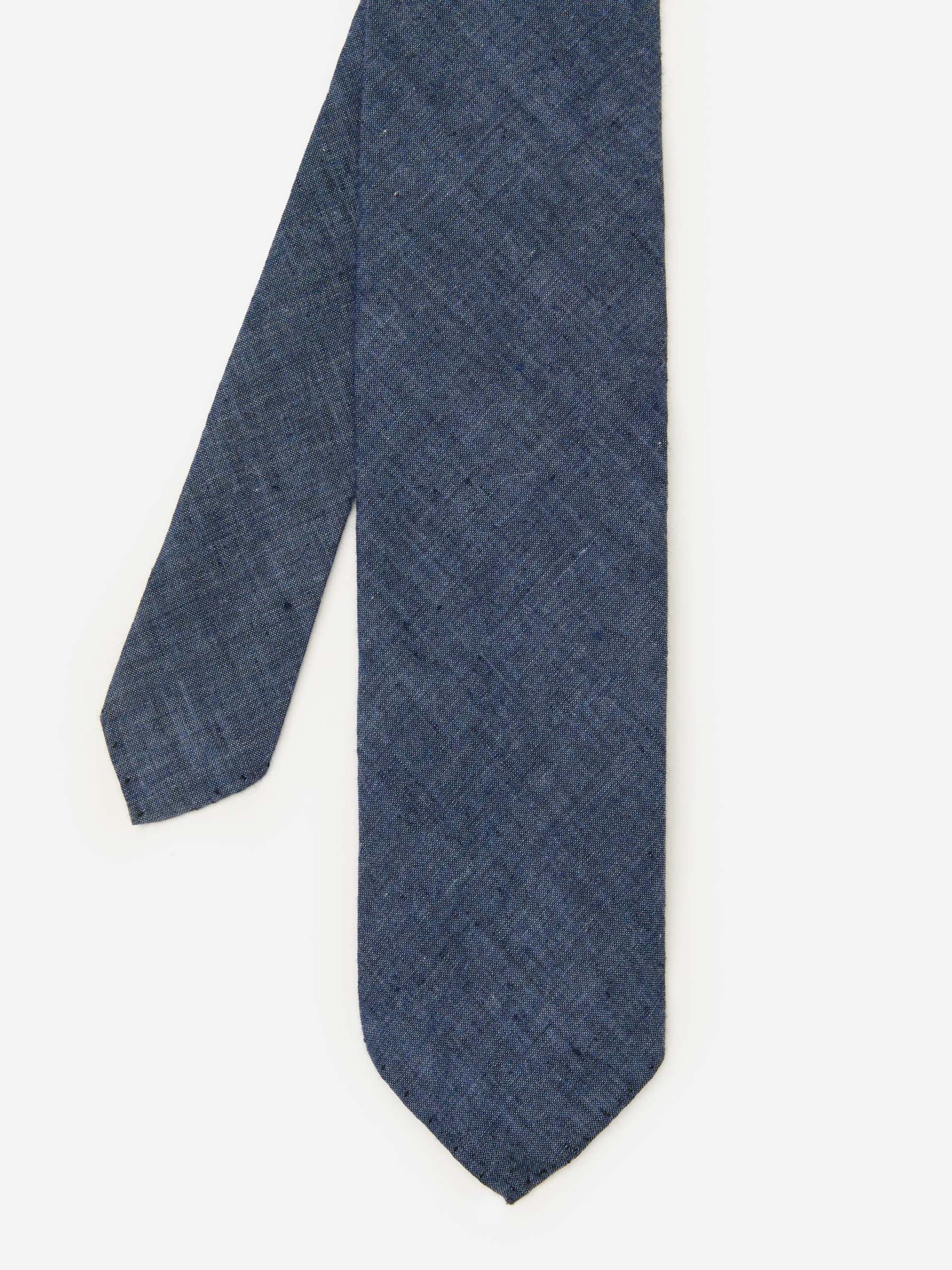 Woven Linen Cotton Tie-New Feature DemoNew Feature Demo