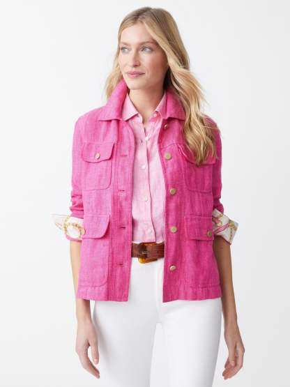Willow Linen Jacket-New Feature DemoNew Feature Demo